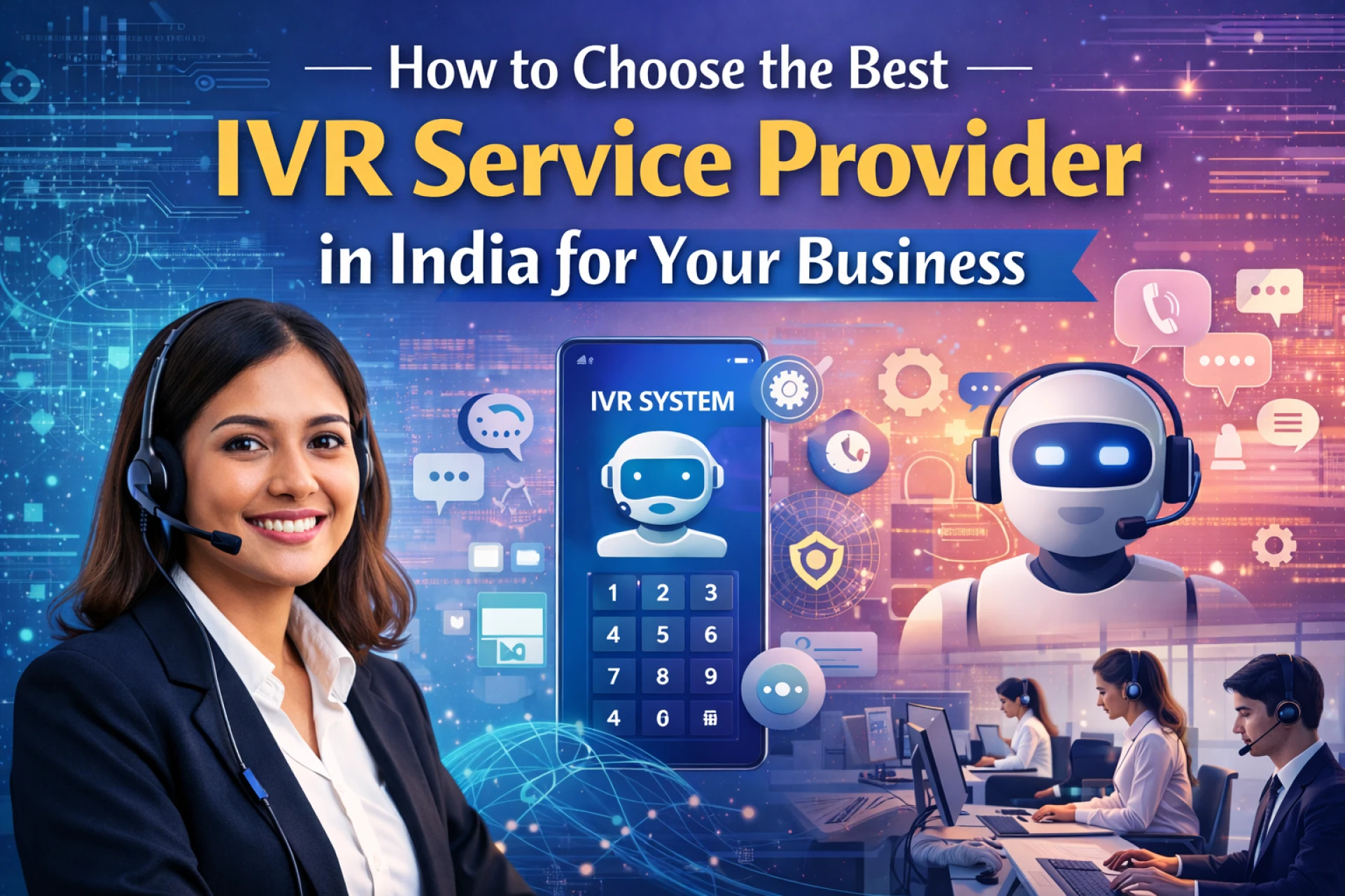 How to Choose the Best IVR Service Provider in India for Your Business