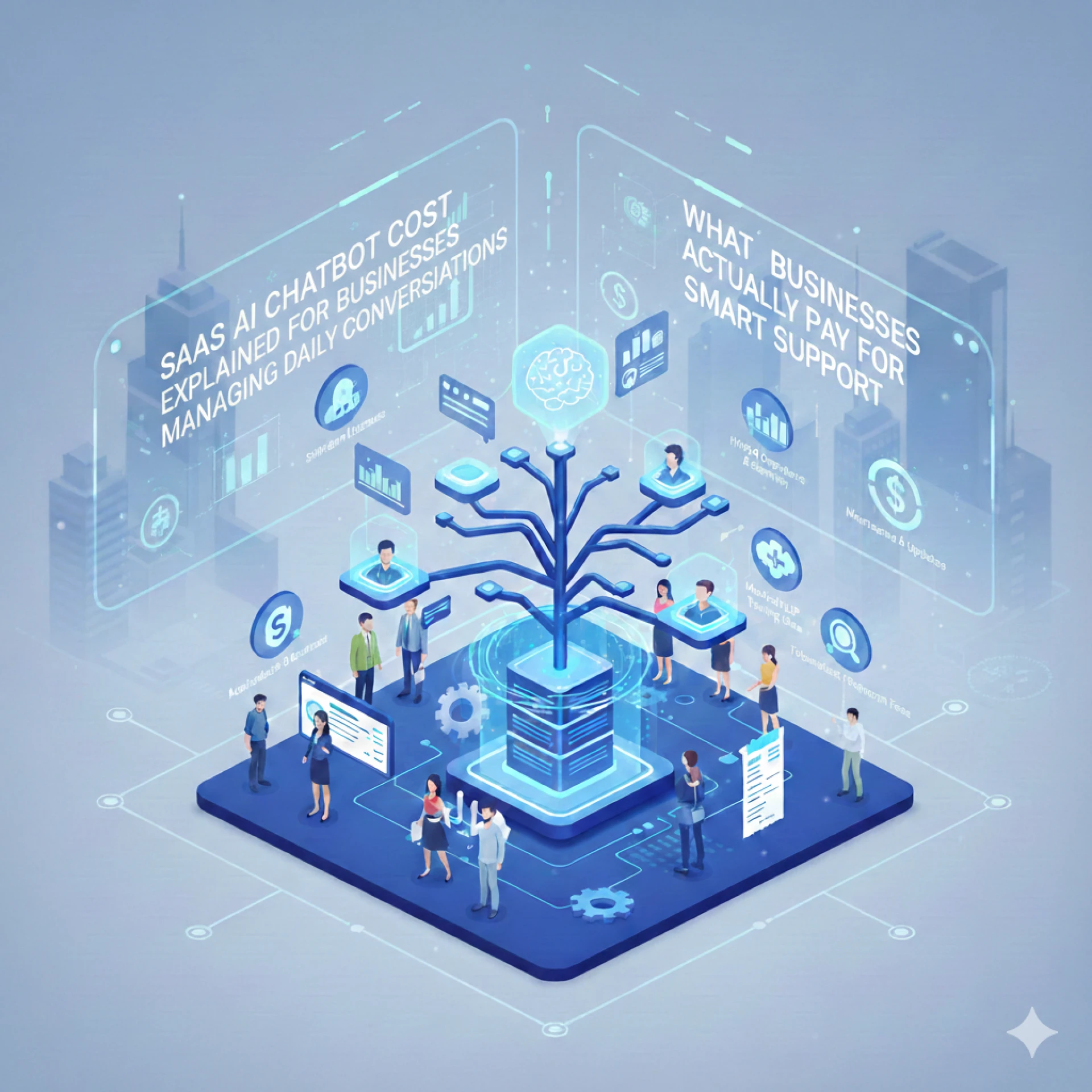 Saas AI Chatbot Cost Explained for Businesses Managing Daily Conversations