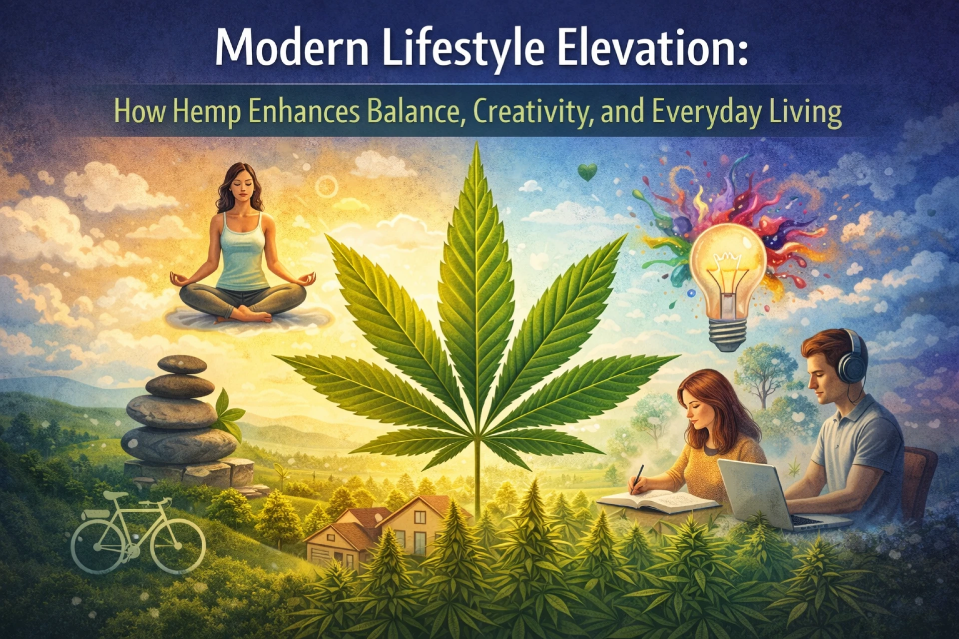 Modern Lifestyle Elevation: How Hemp Enhances Balance, Creativity, and Everyday Living