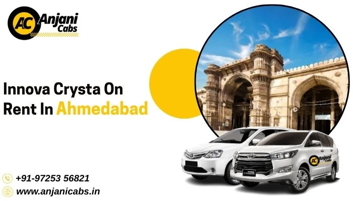 Book Innova Crysta on Rent in Ahmedabad @ Rs. 15/KM