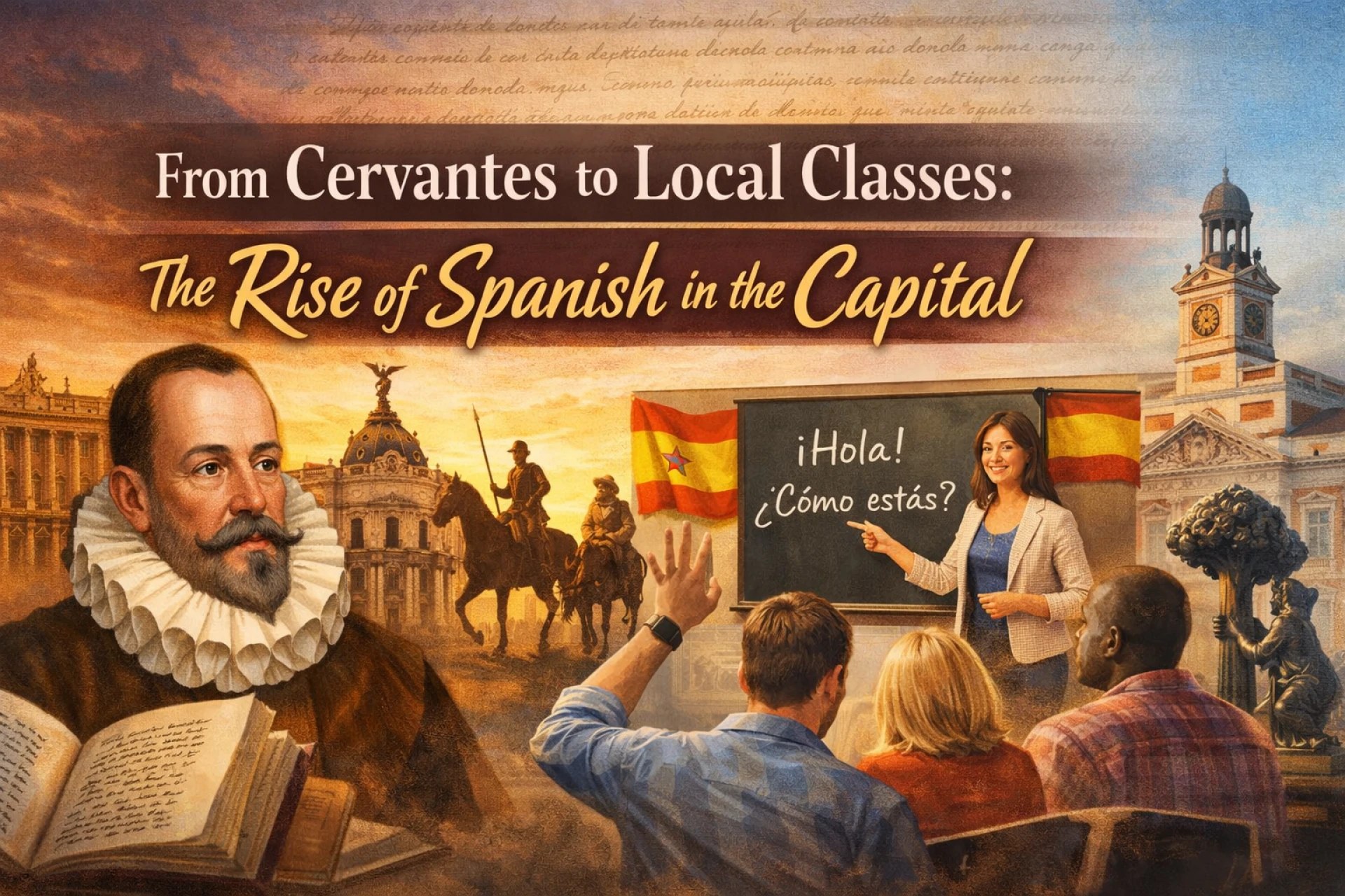 From Cervantes to Local Classes: The Rise of Spanish in the Capital