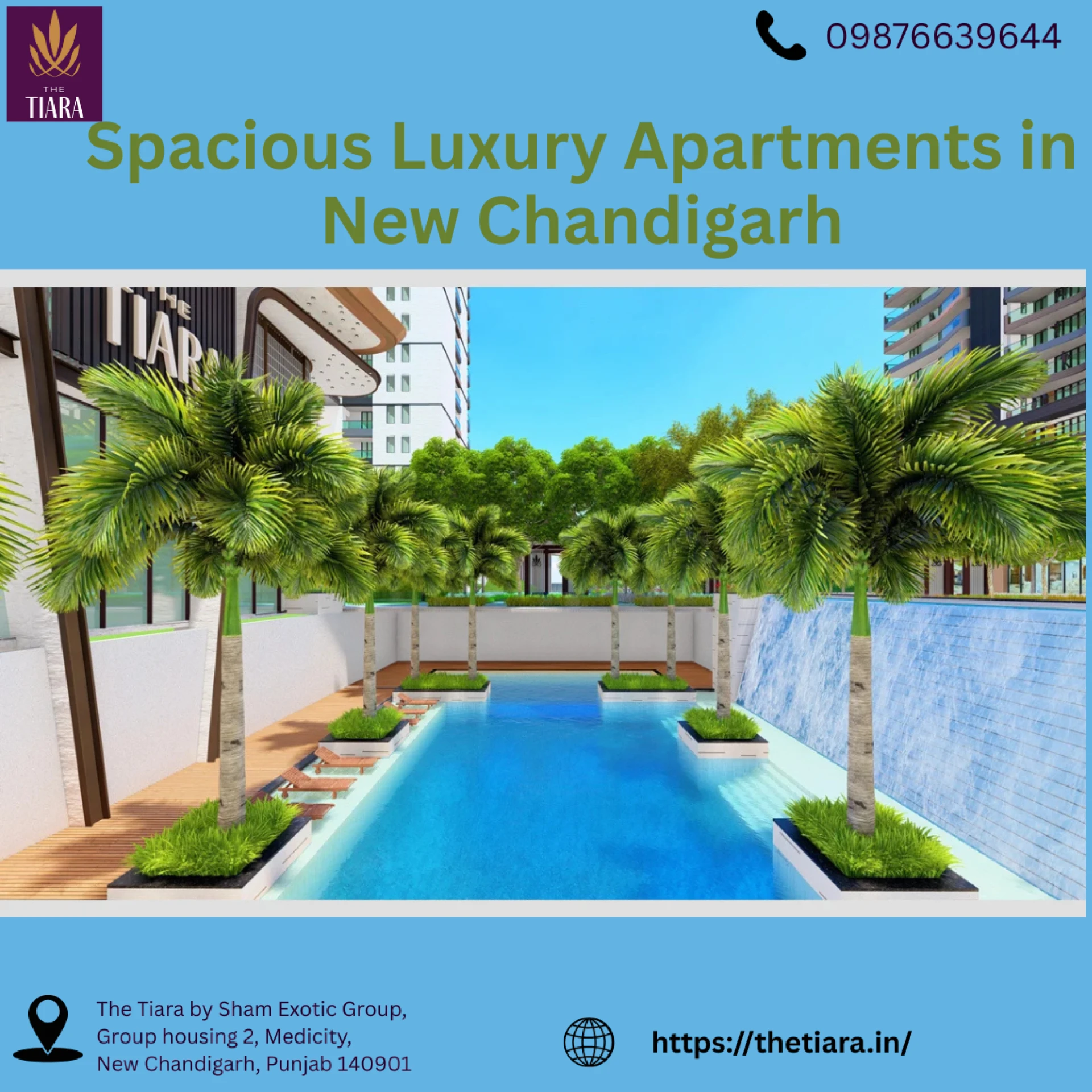 Spacious Luxury Apartments in New Chandigarh