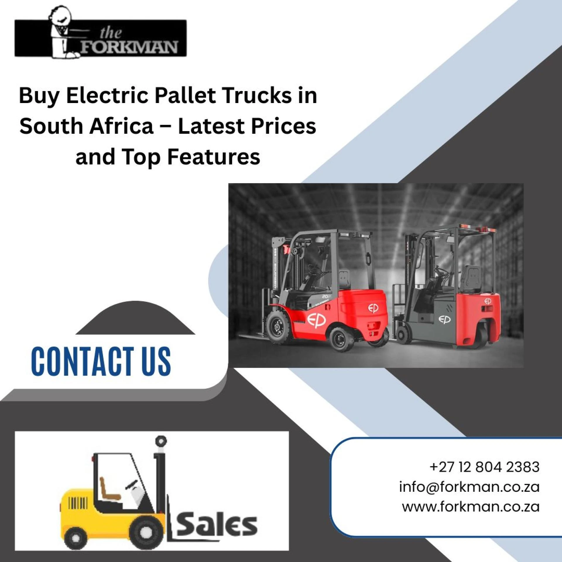 Buy Electric Pallet Trucks in South Africa – Latest Prices and Top Features