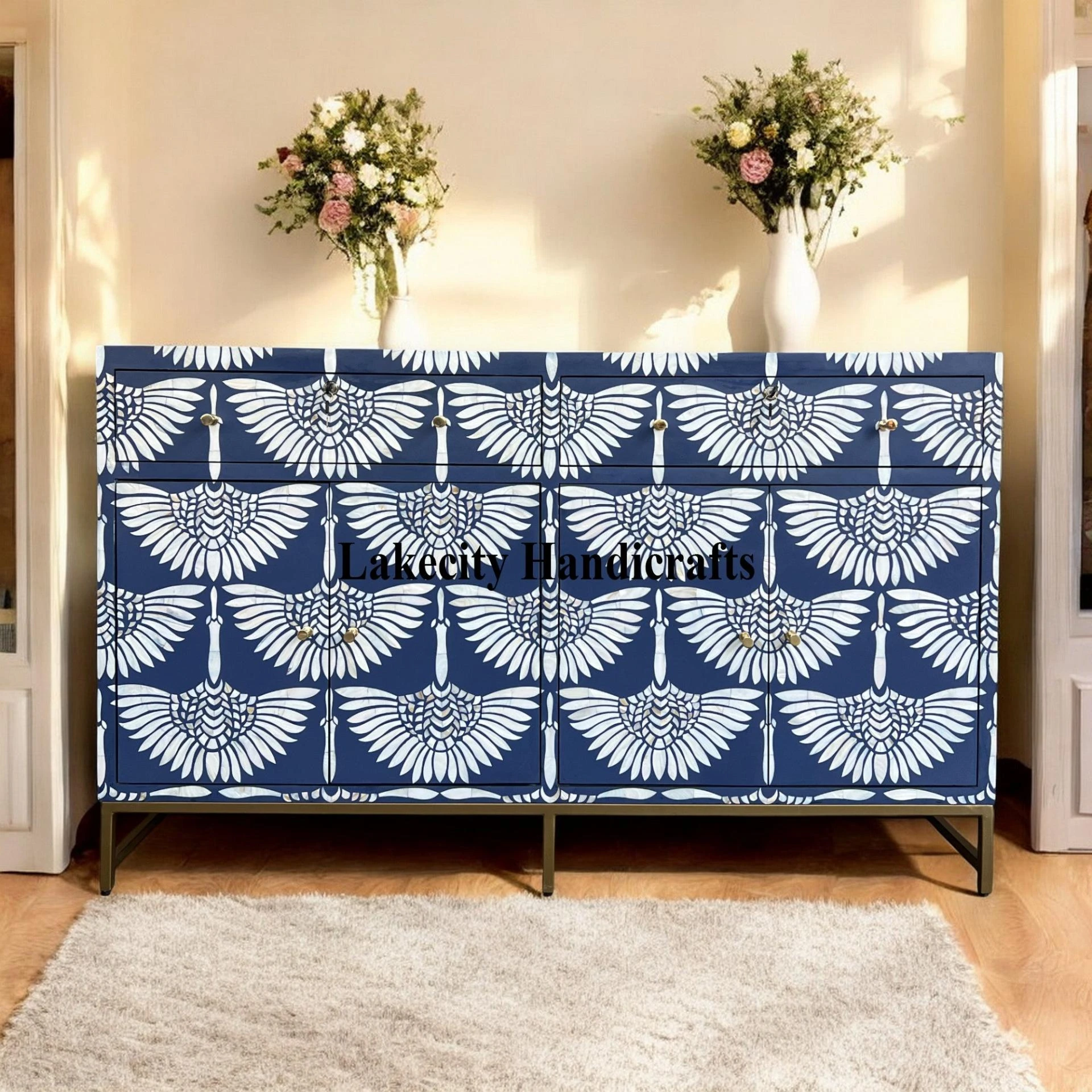 Why Mother of Pearl Bar Cabinets Are So Special for Your Home?