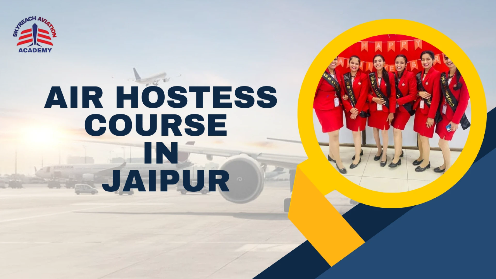 How a Professional Air Hostess Course in Jaipur Prepares You for Global Airlines