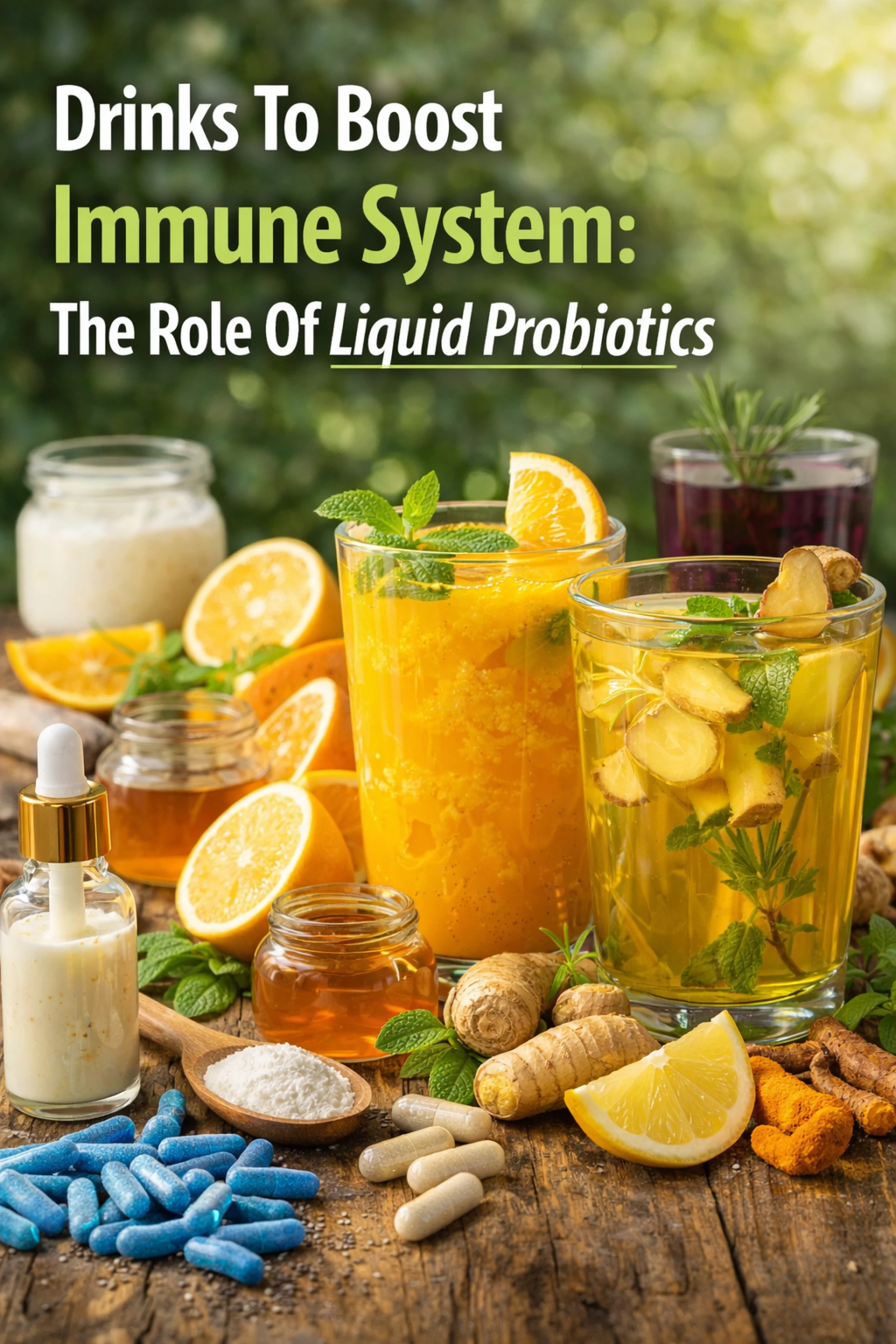 Drinks To Boost Immune System: The Role Of Liquid Probiotics
