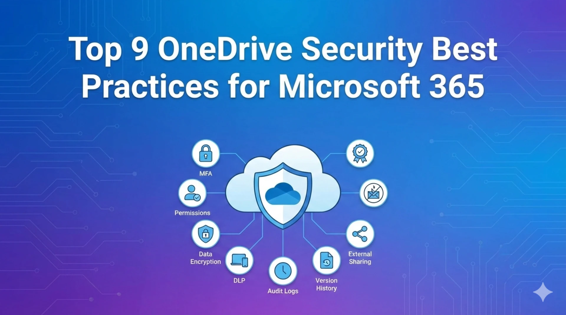 Top 9 OneDrive Security Best Practices for Microsoft 365