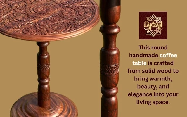 Brown Wood Coffee Table with Storage: Smart Furniture for Small Homes