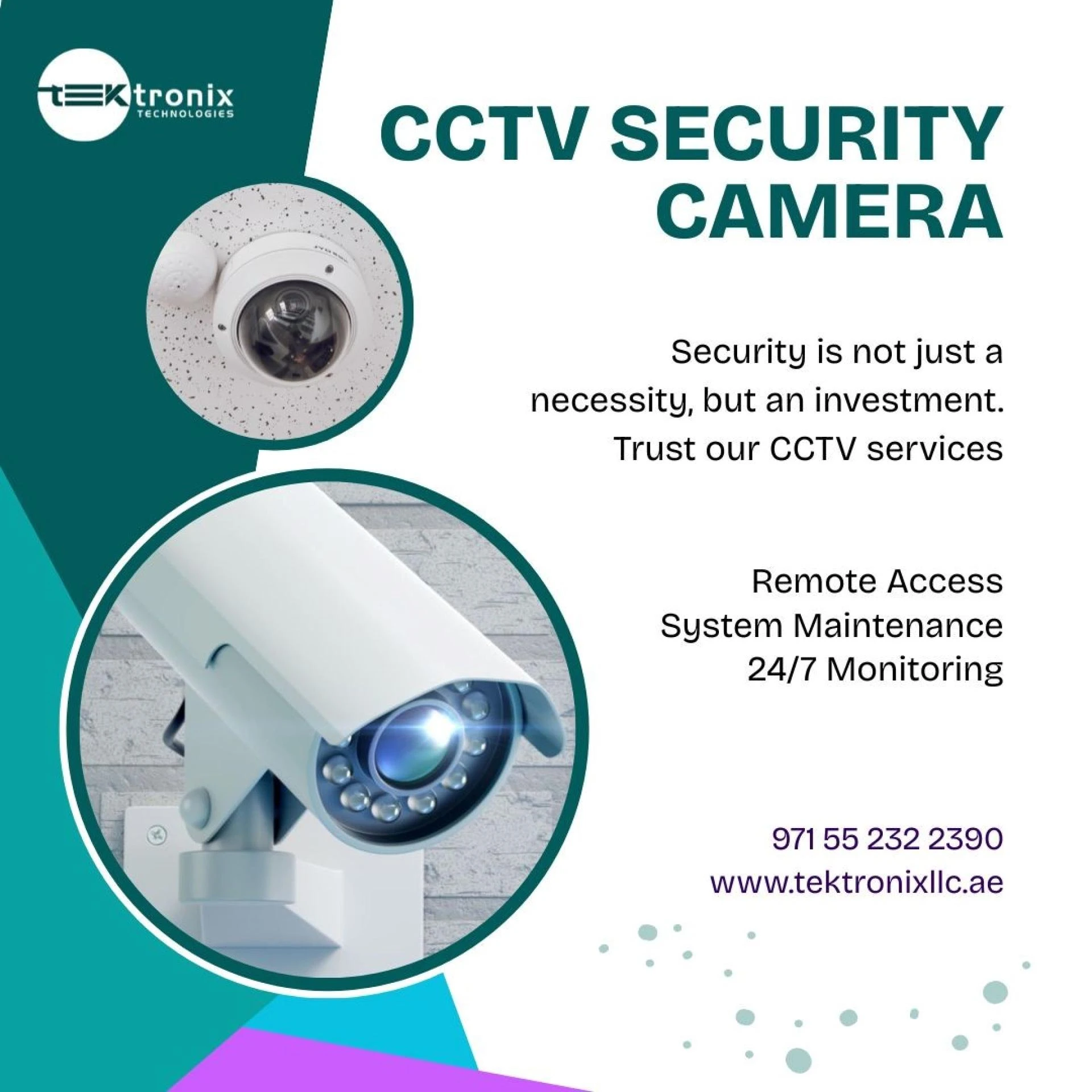 Advanced CCTV for a Healthier, Safer UAE