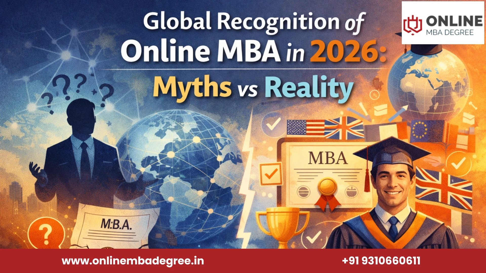 Global Recognition of Online MBA in 2026: Myths vs Reality