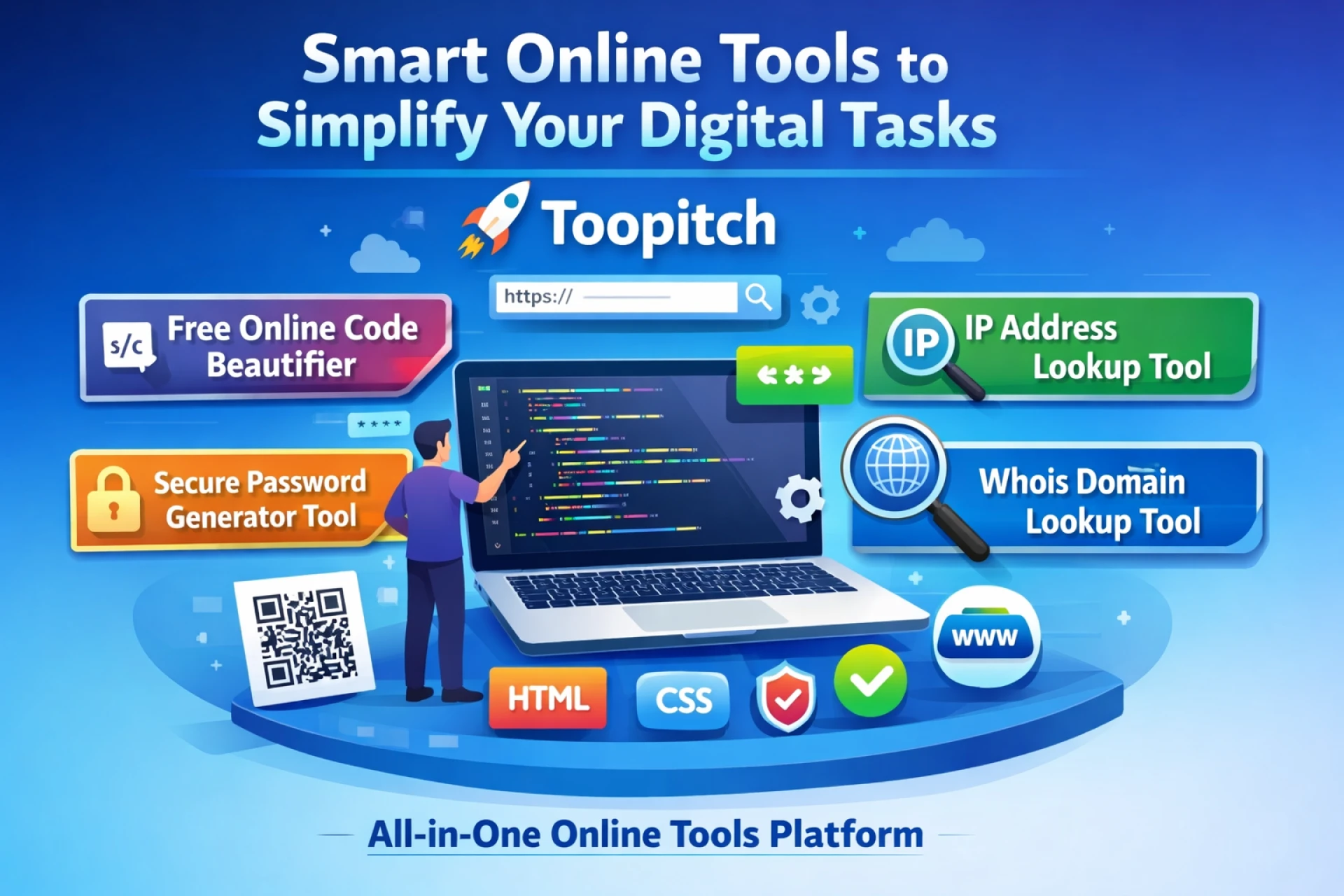 Toopitch — Smart Online Tools to Simplify Your Digital Tasks