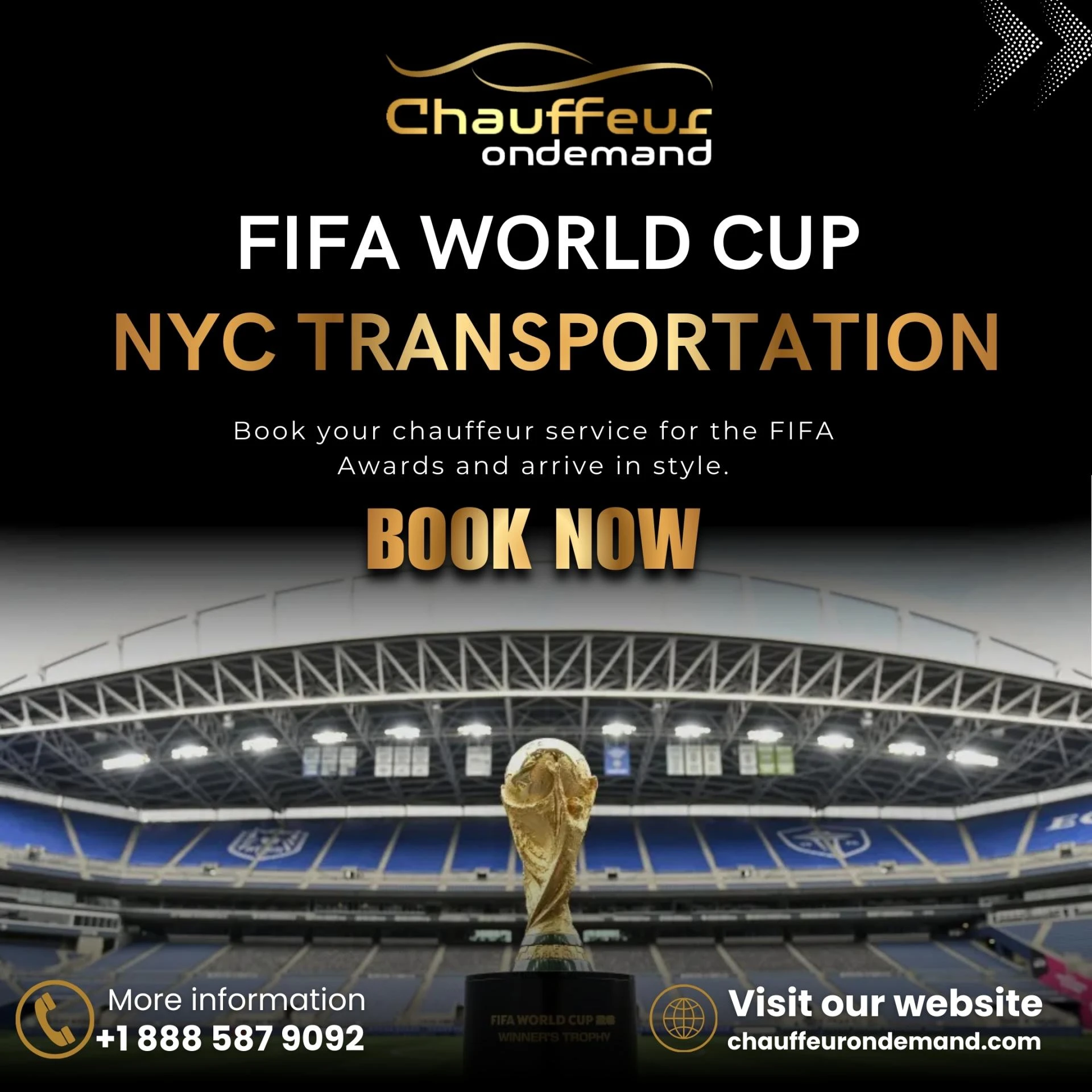 FIFA World Cup NYC Transport — Chauffeur On Demand
