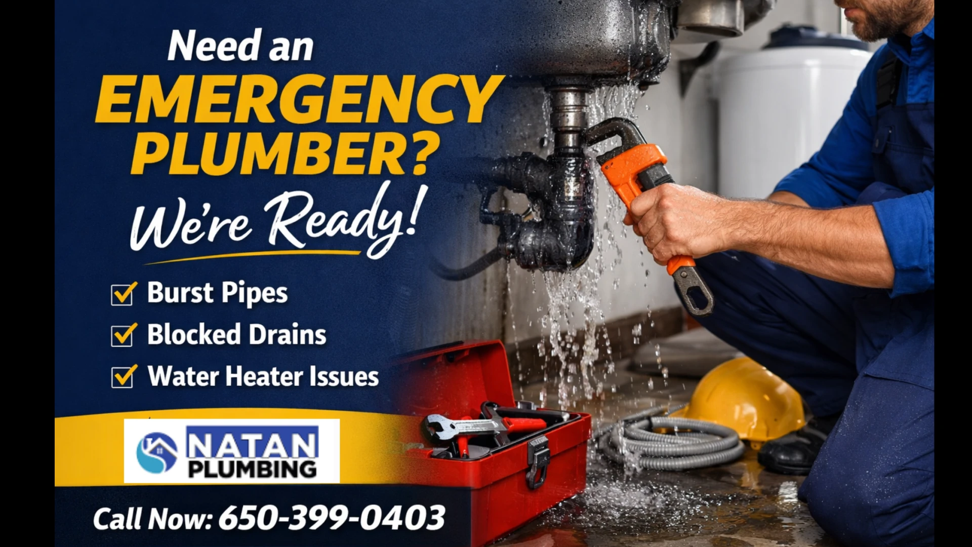 Professional Plumbing Services You Can Trust in the Bay Area | Natan Plumbing