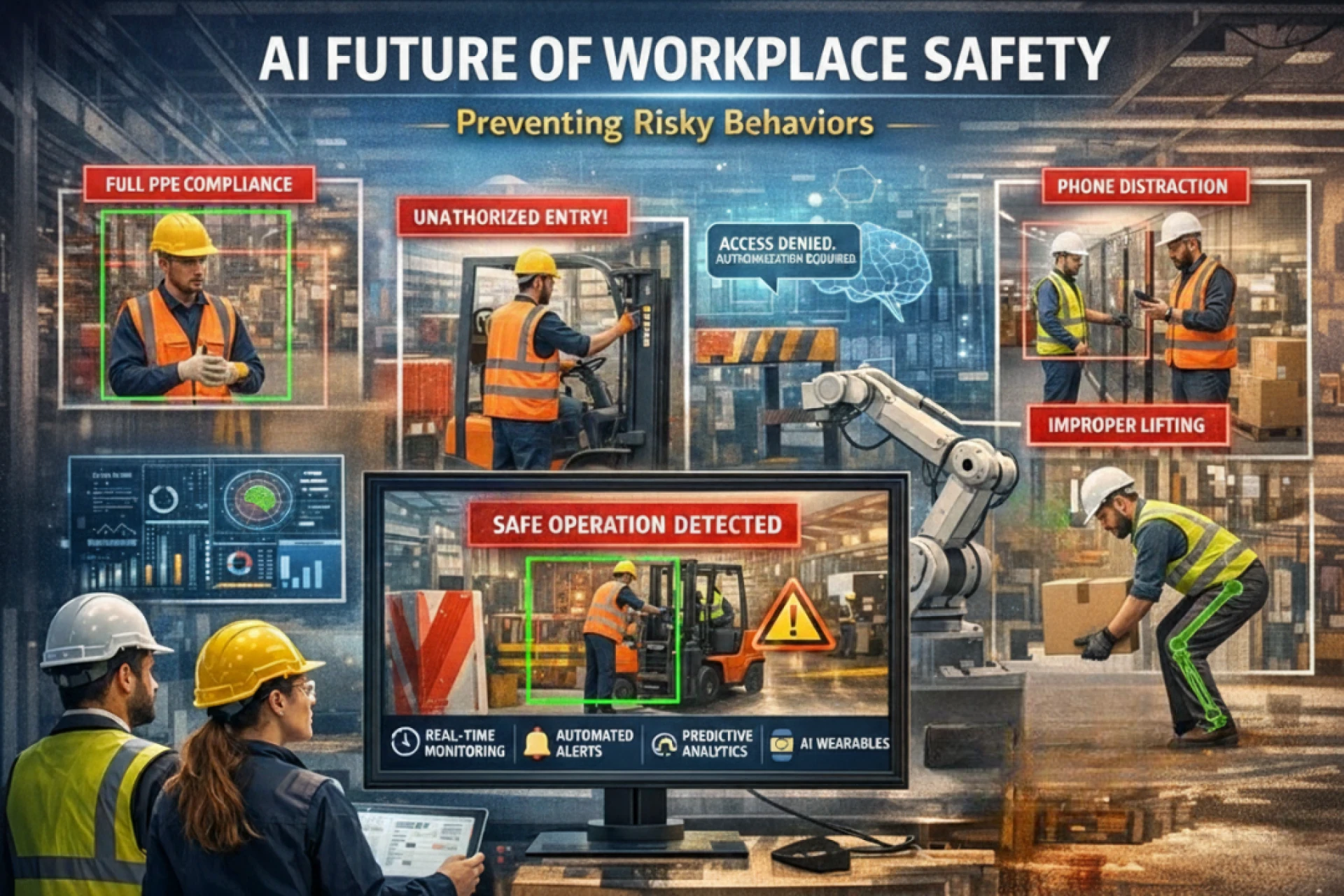 The Future of Workplace Safety: How Computer Vision Detects Human Errors Before Accidents Happen