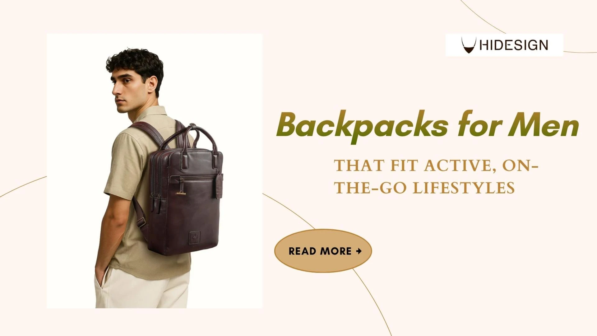 Backpacks for Men that Fit Active, On-the-Go Lifestyles