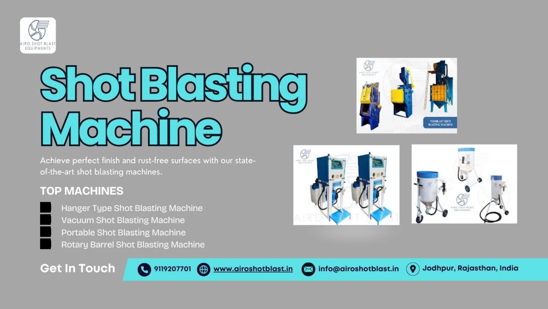 Shot Blasting Equipment for Faster Production Cycles