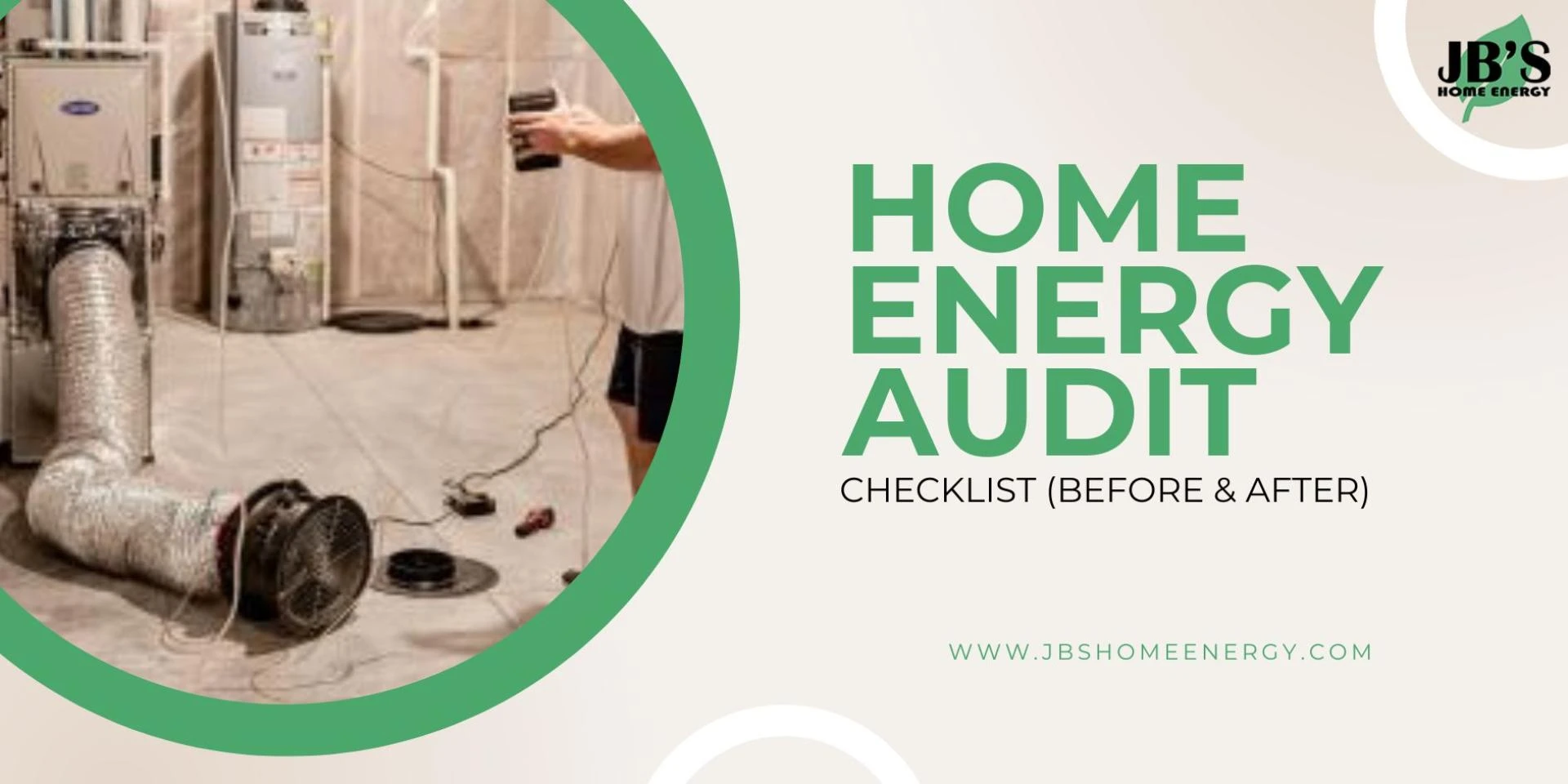 Home Energy Audit Checklist (Before & After)