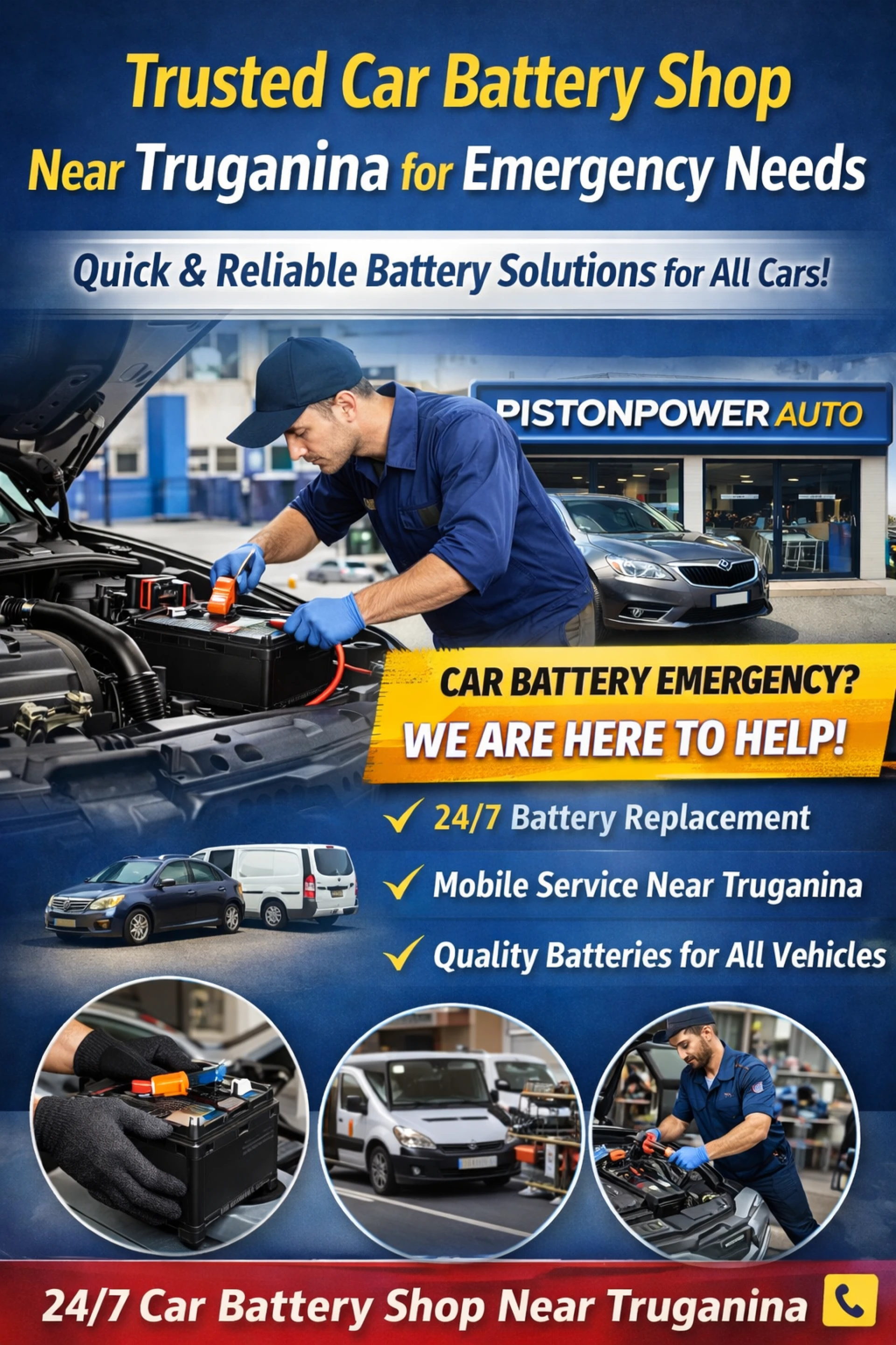 Trusted Car Battery Shop Near Truganina for Emergency Needs