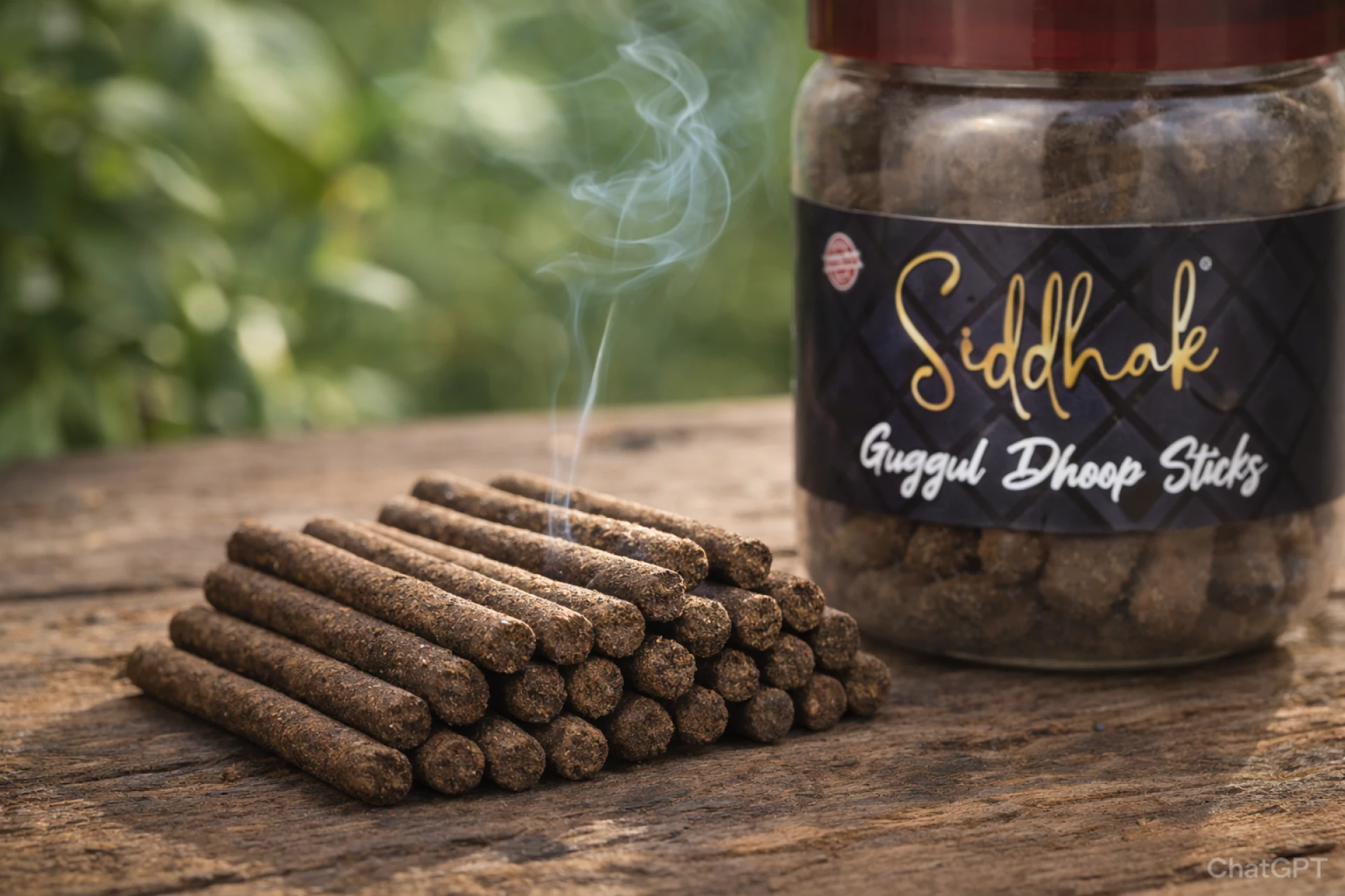 Organic Pure Cow dung Guggul Dhoop Stickes – Natural Sacred Aroma for Purity and Positivity