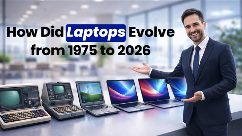 How Did Laptops Evolve from 1975 to 2026?