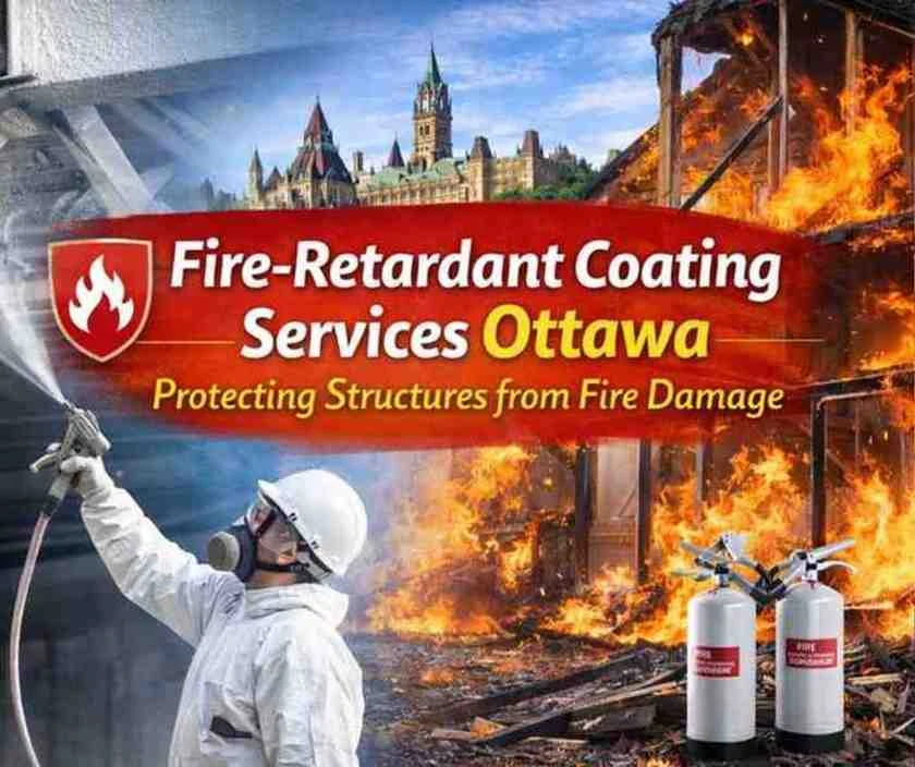 Fire-Retardant Coating Services Ottawa: Protecting Structures from Fire Damage