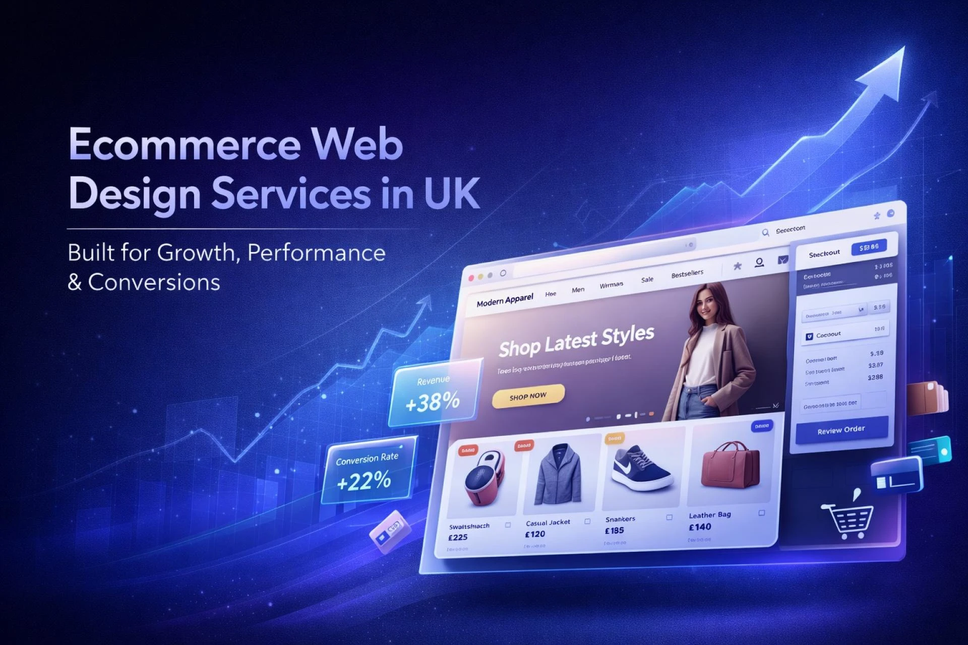 Ecommerce Web Design Services in UK Built for Growth