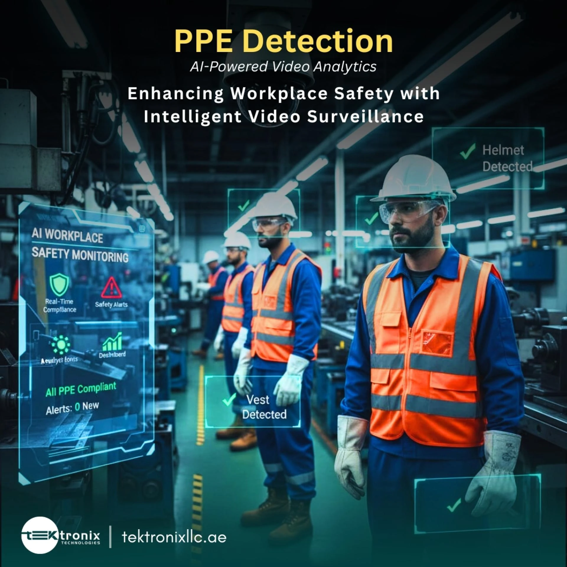 Video Analytics PPE Detection Cuts Risks in UAE Oil Rigs & Refineries