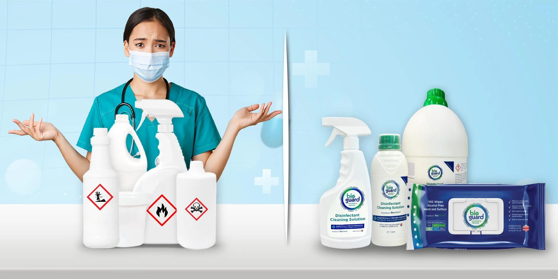 Choosing Between Alcohol and Alcohol-Free Disinfectants: What You Should Know