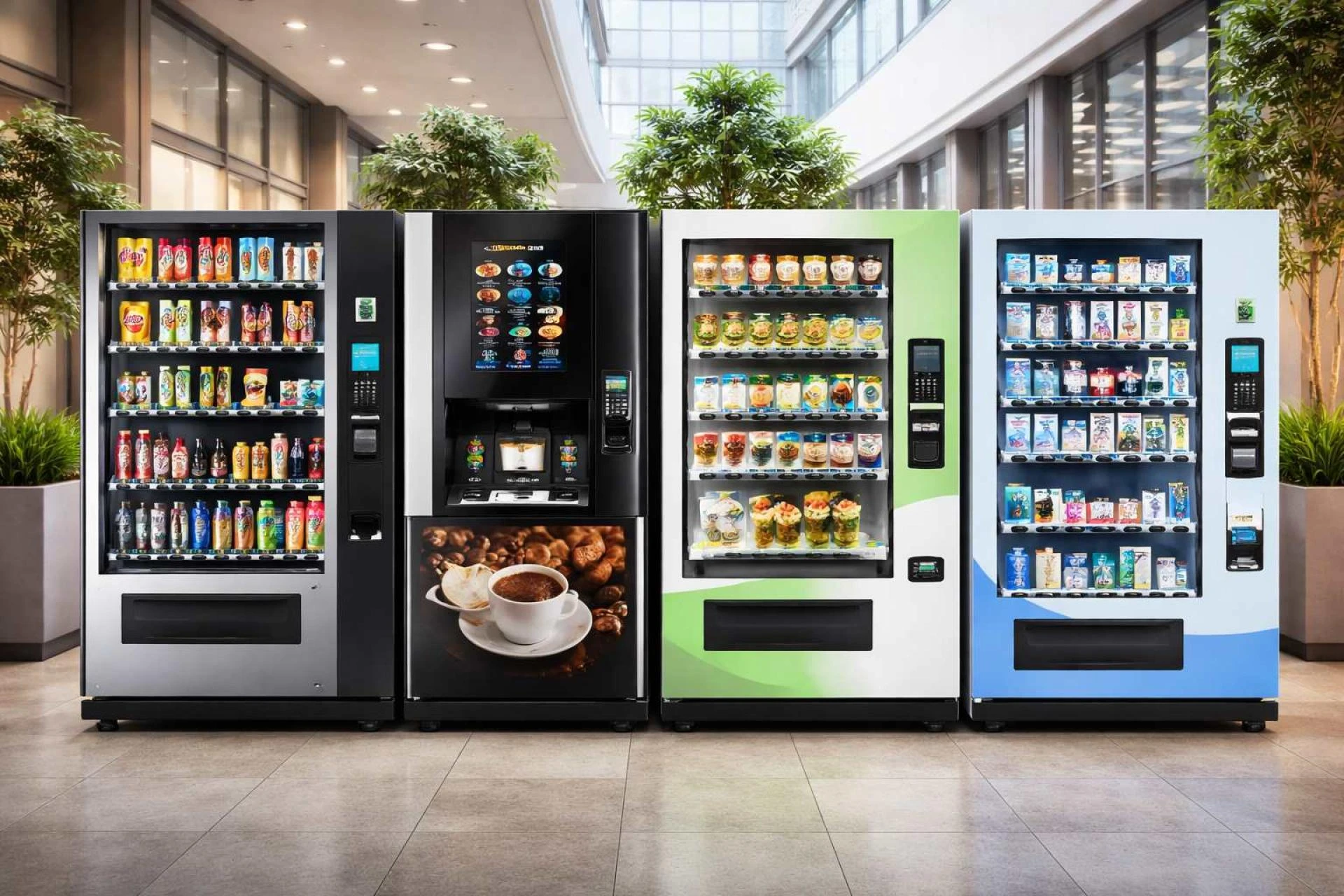 Different Types of Vending Machines and Their Benefits