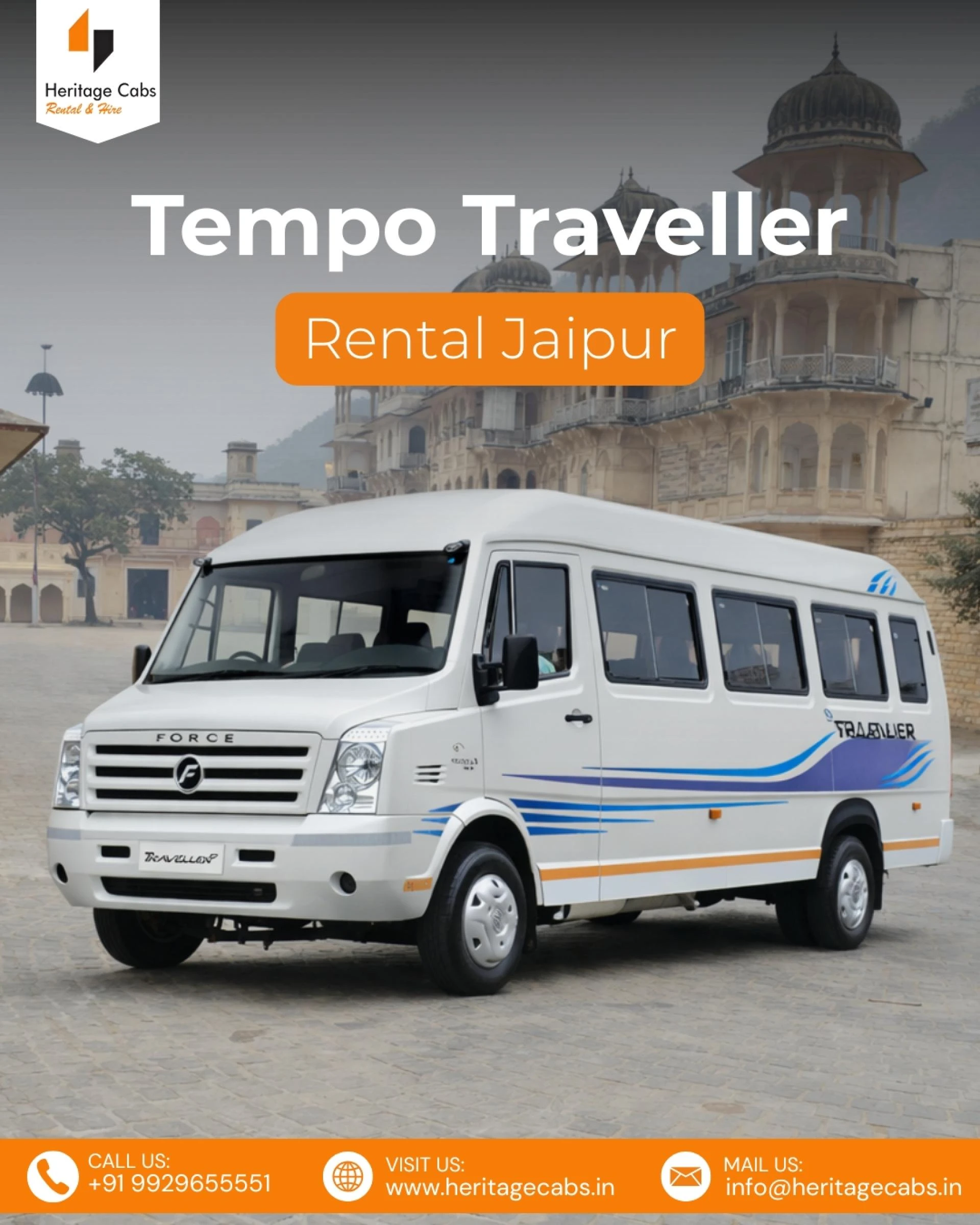 Tempo Traveller Hire Jaipur | Luxury Travel