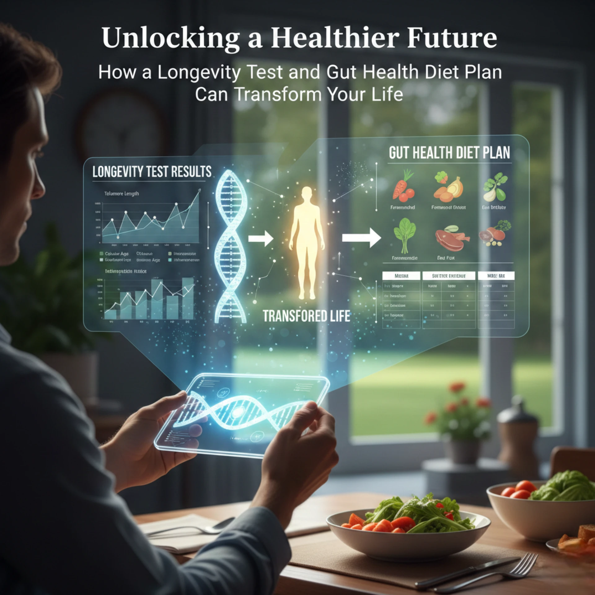 Unlocking a Healthier Future: How a Longevity Test and Gut Health Diet Plan Can Transform Your Life