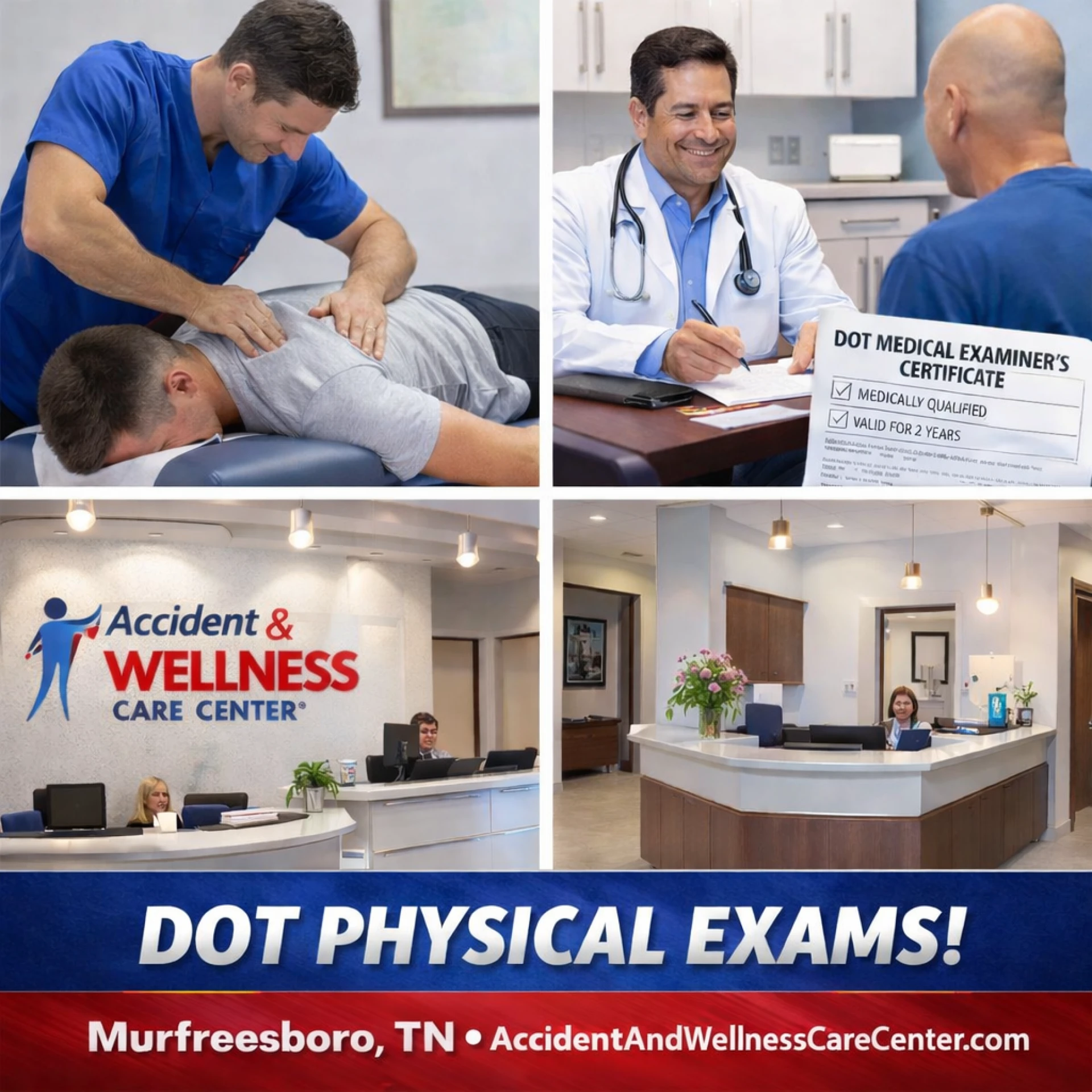 DOT Exams $90 Middle Tennessee Fast, Affordable, and Certified