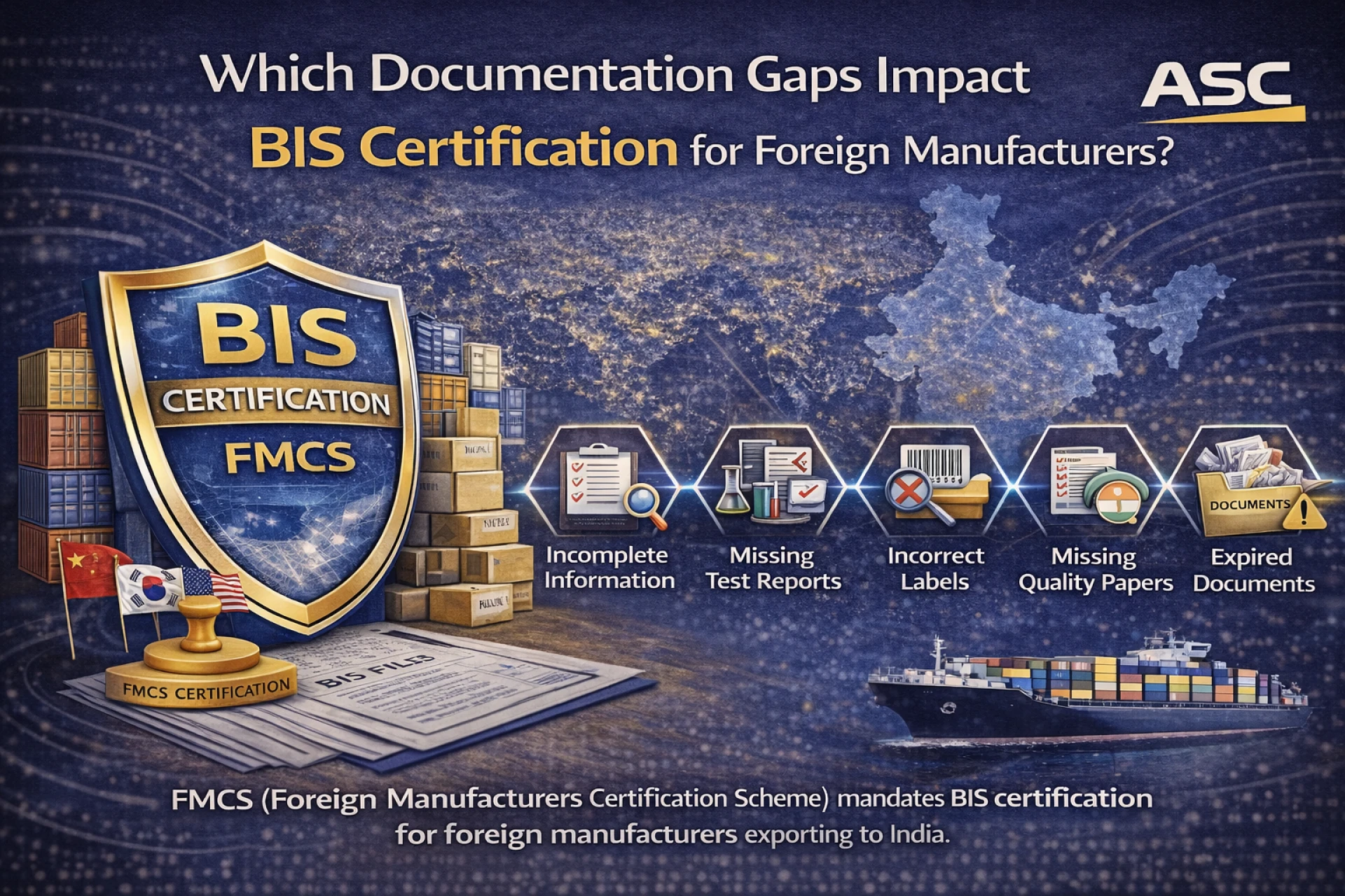 Which Documentation Gaps Impact BIS Certification for Foreign Manufacturers?