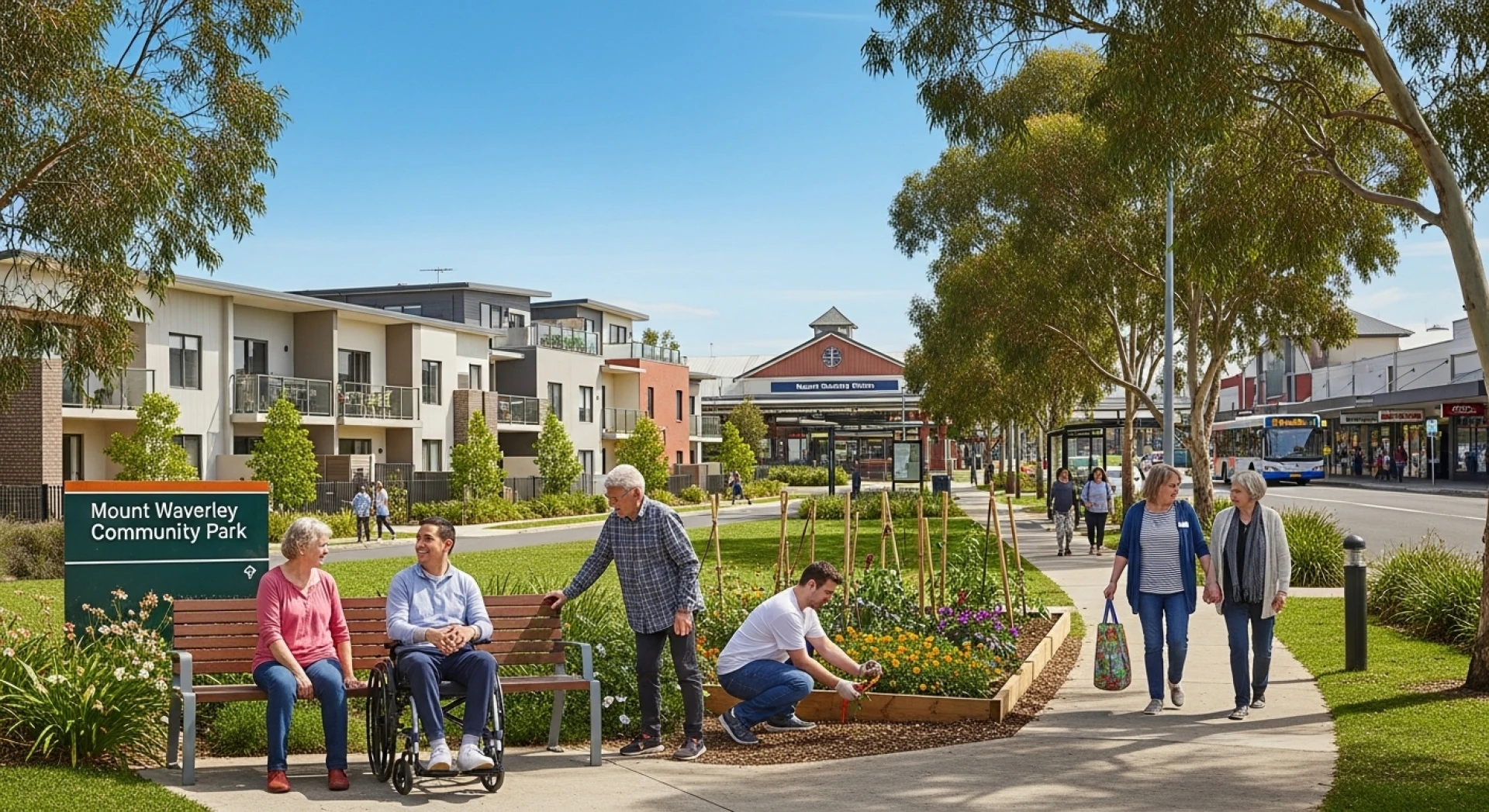 Supported Independent Living in Mount Waverley Location Advantages