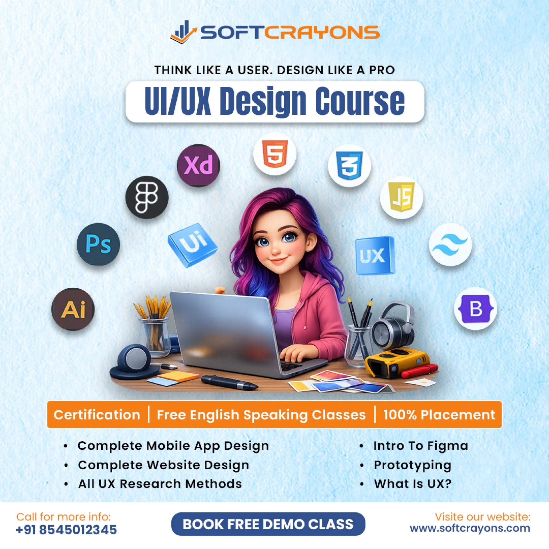 Best UI/UX Training Institute in Noida.