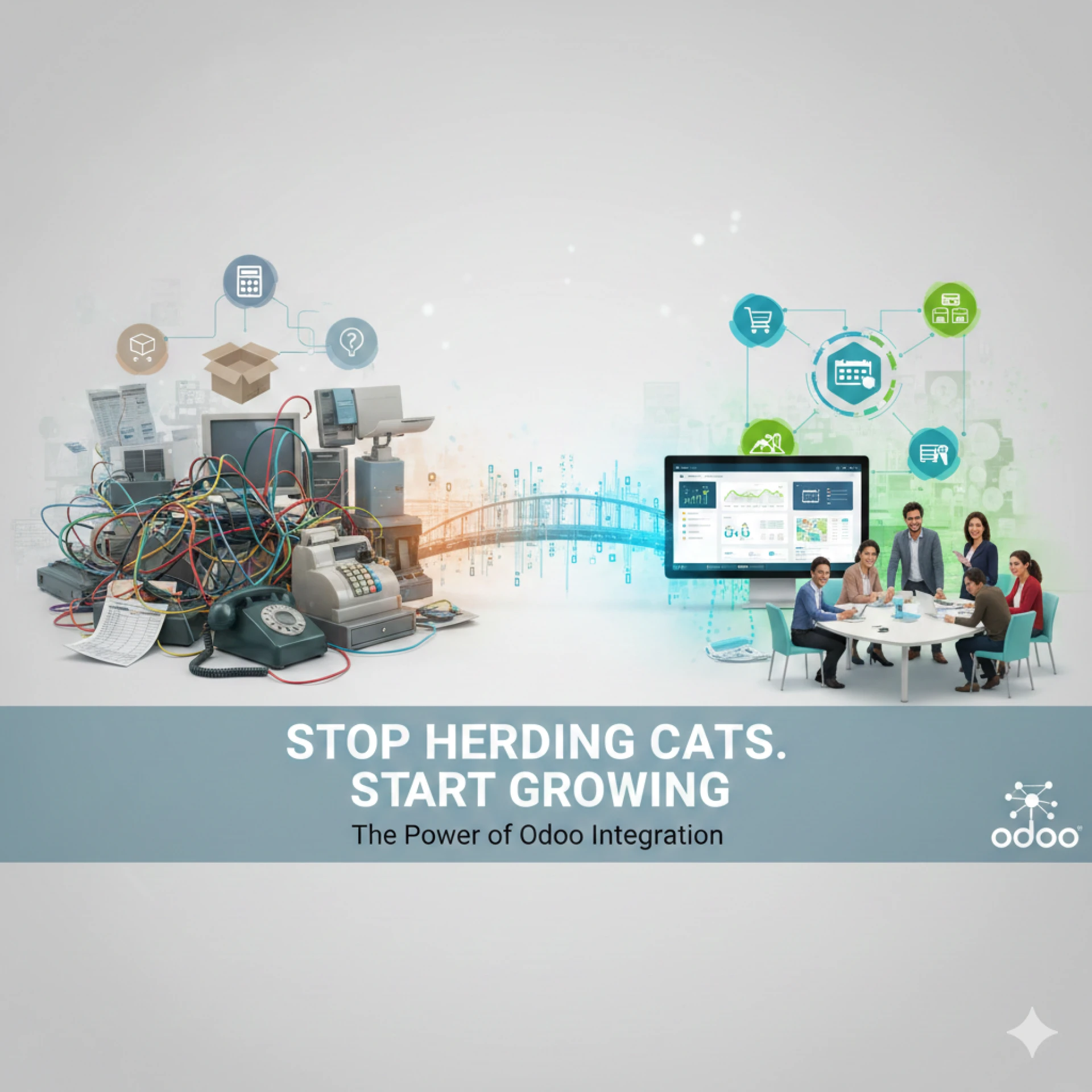 How an Odoo Integration Company Connects Your Entire Business Ecosystem