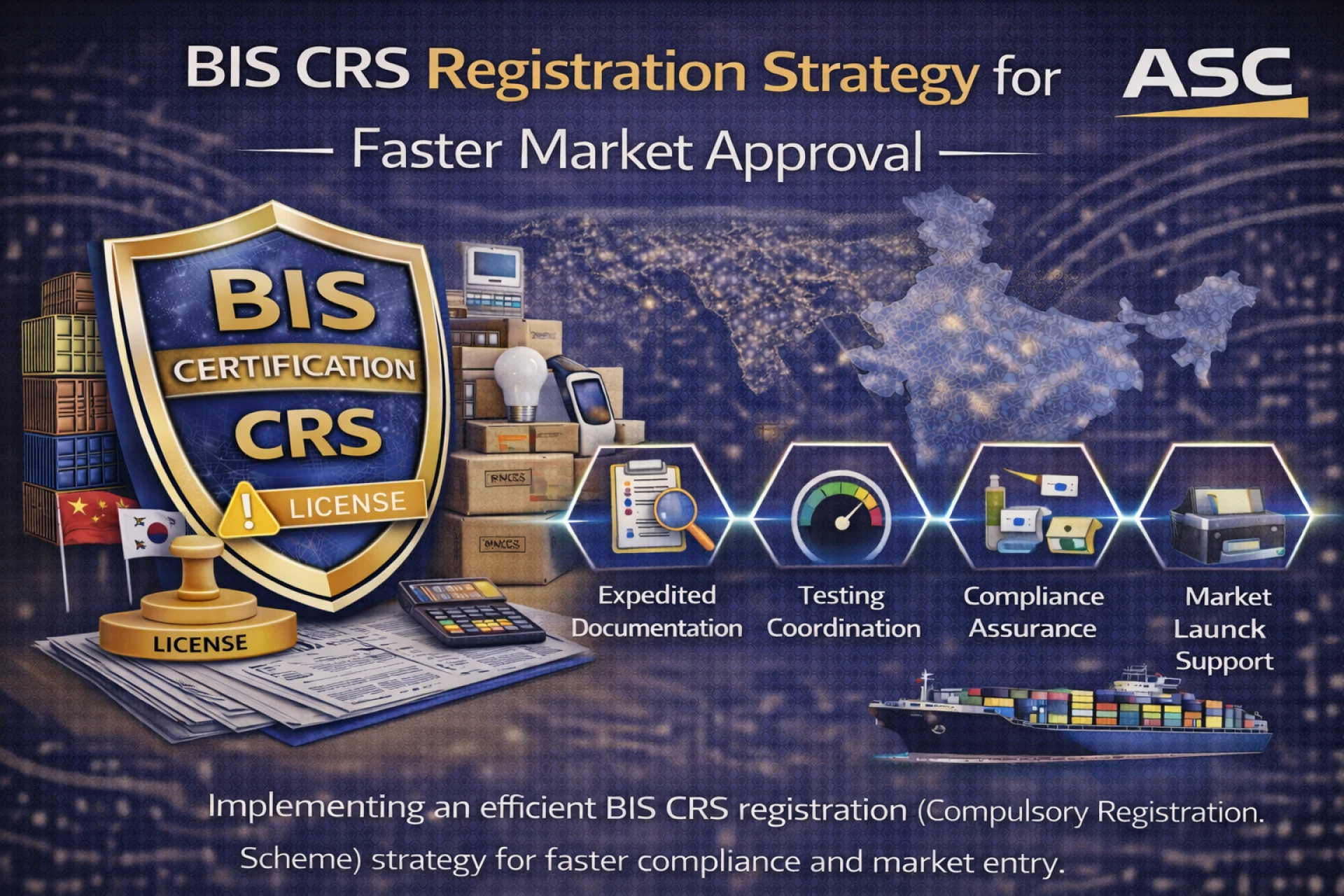 BIS CRS Registration Strategy for Faster Market Approval