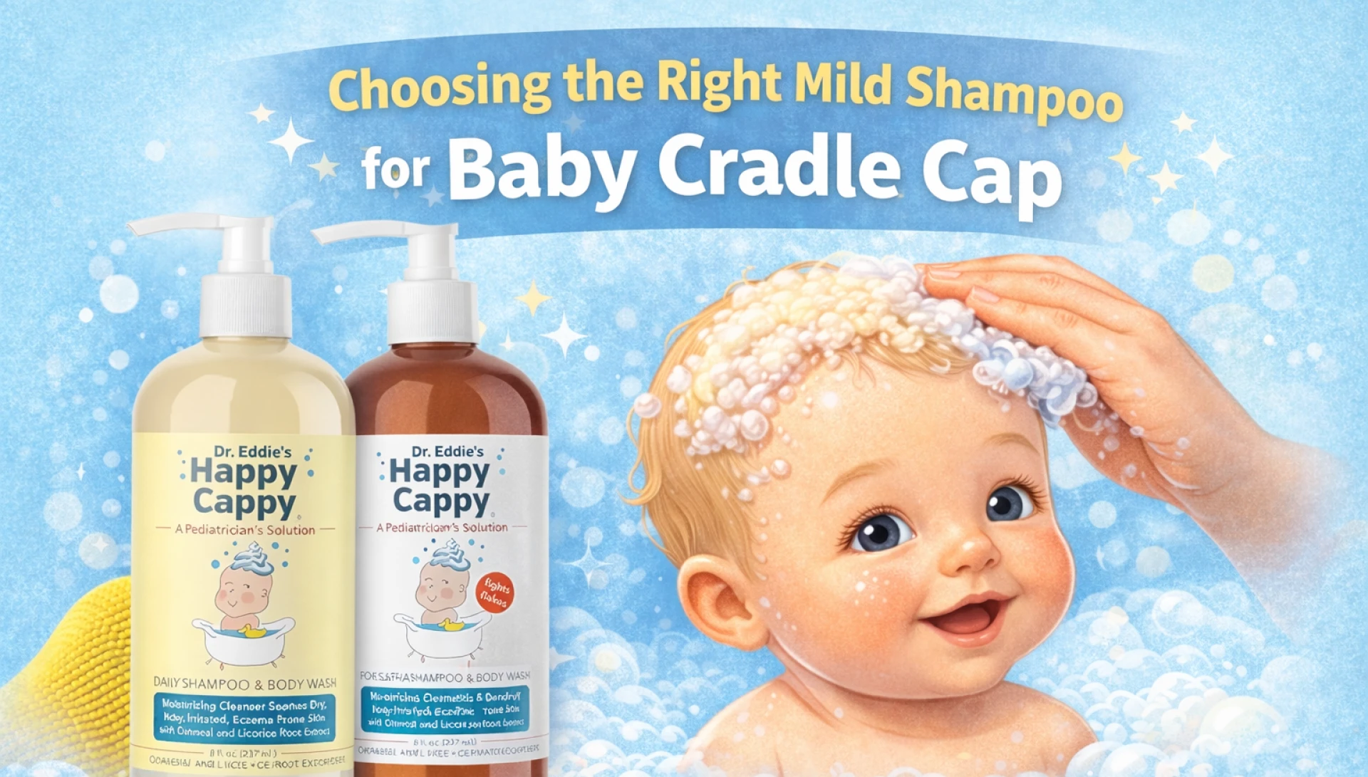 The Gentle Approach to Treating Flaky Scalp in Babies
