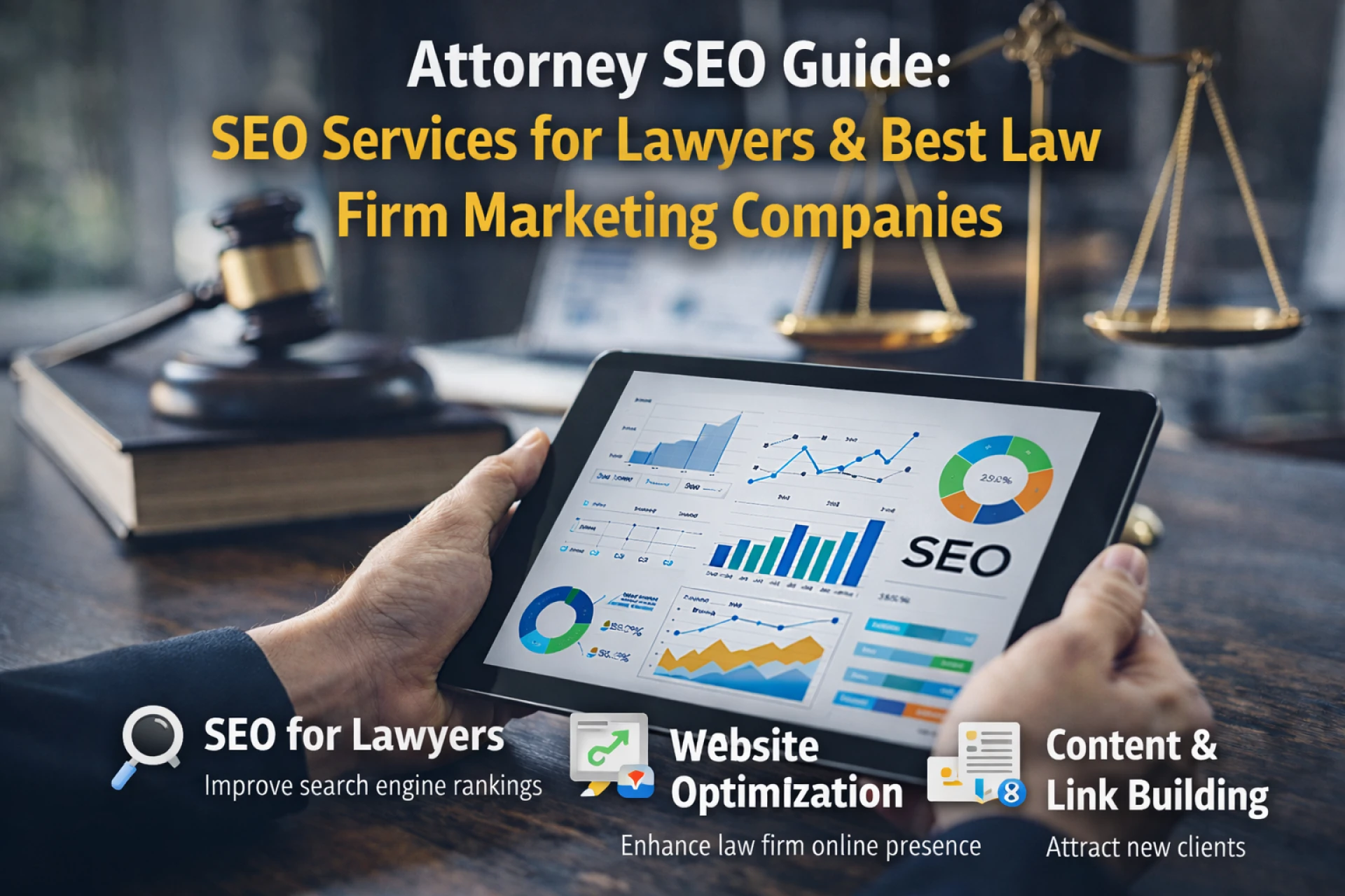 Attorney SEO Guide , SEO Services for Lawyers, Best Law Firm Marketing Companies