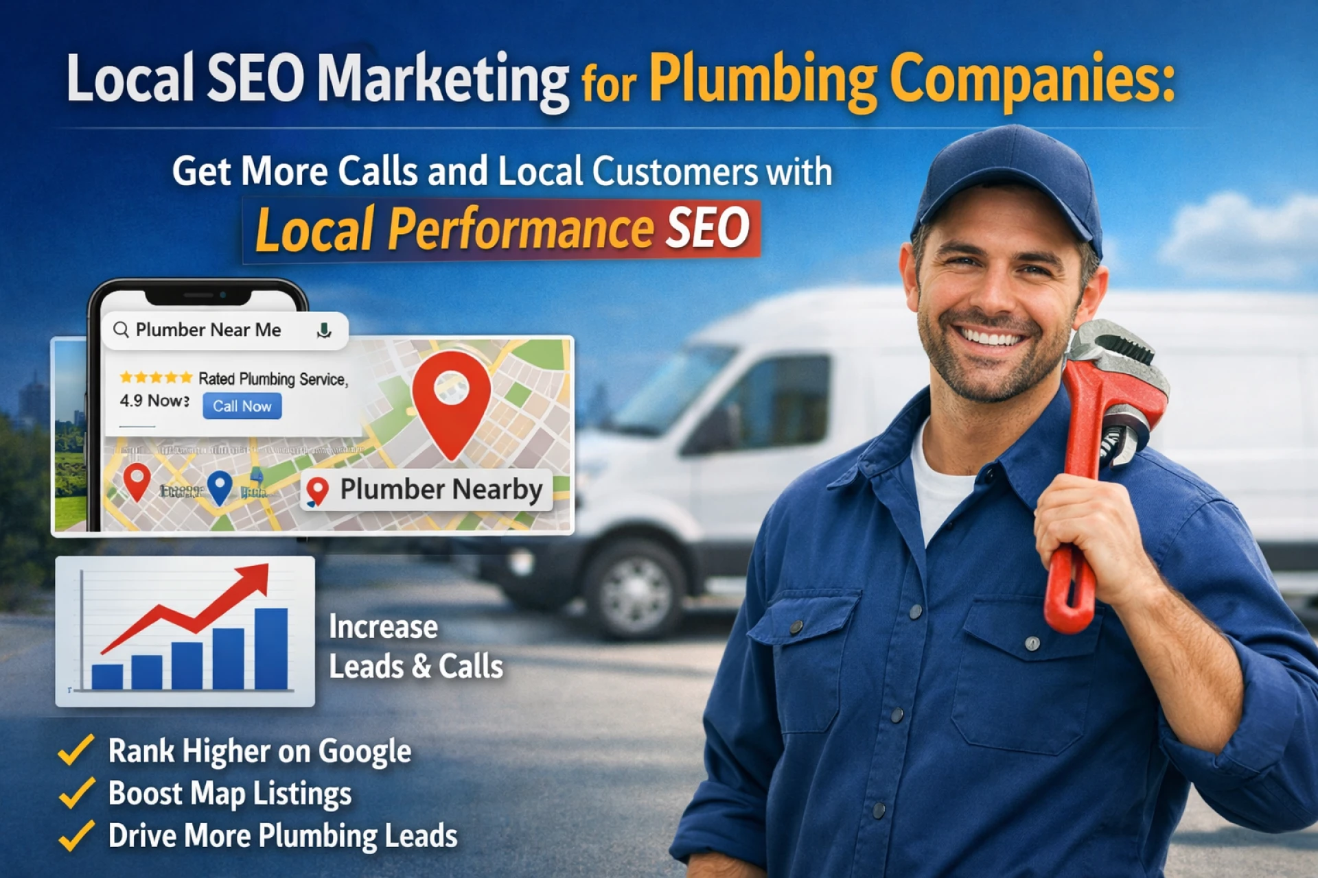 Local SEO Marketing for Plumbing Companies: Get More Calls and Local Customers with Local Performance SEO