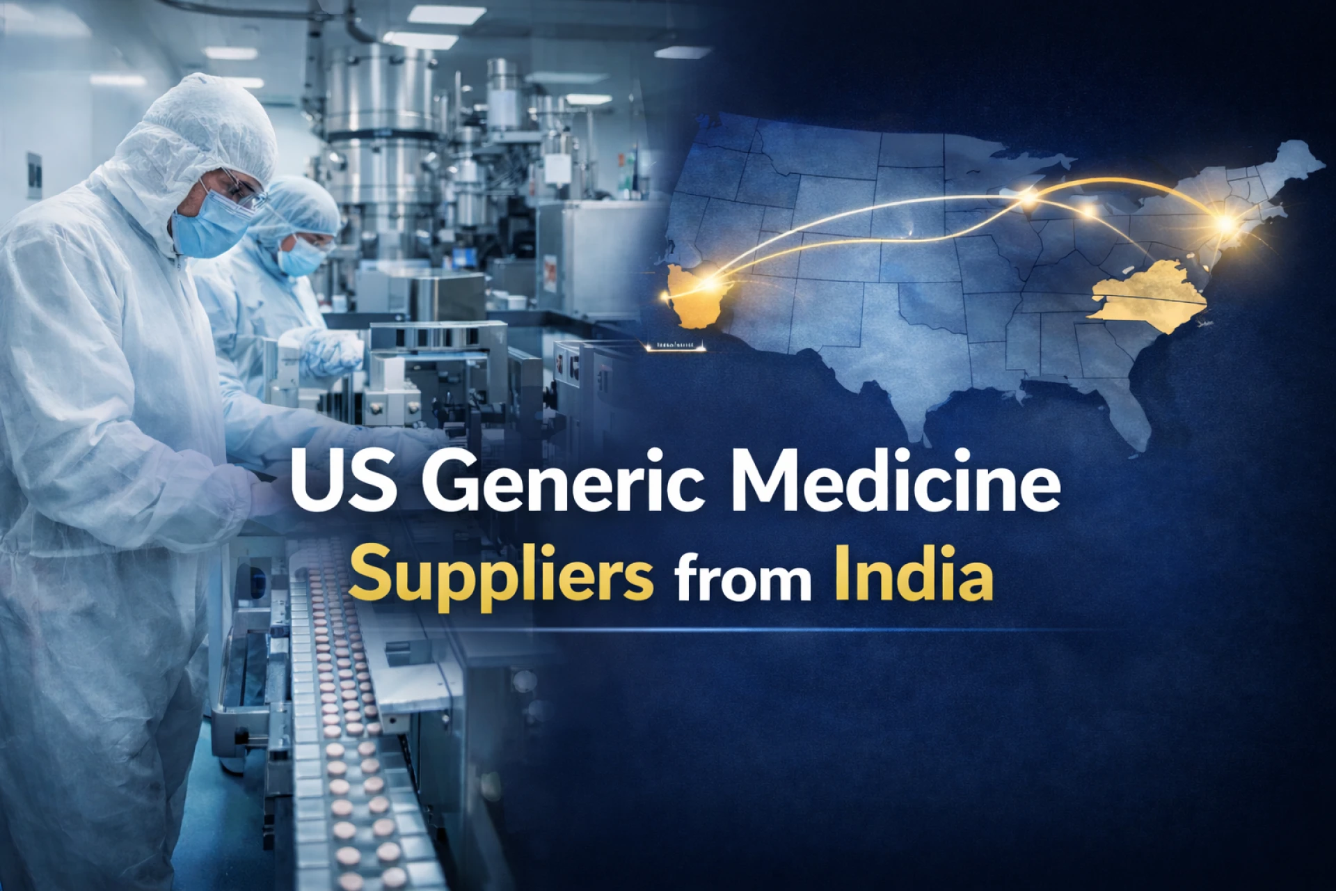 Find Suppliers of Specific Generic Medications from India for US Distribution