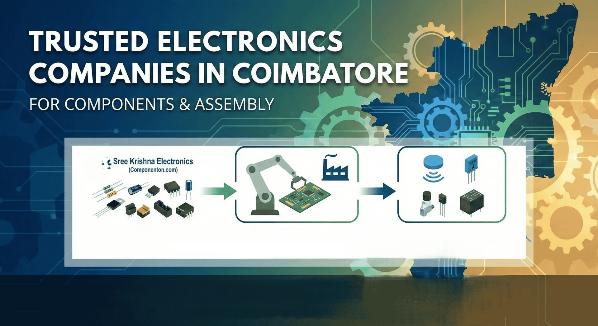 Trusted Electronics Companies in Coimbatore for Components & Assembly