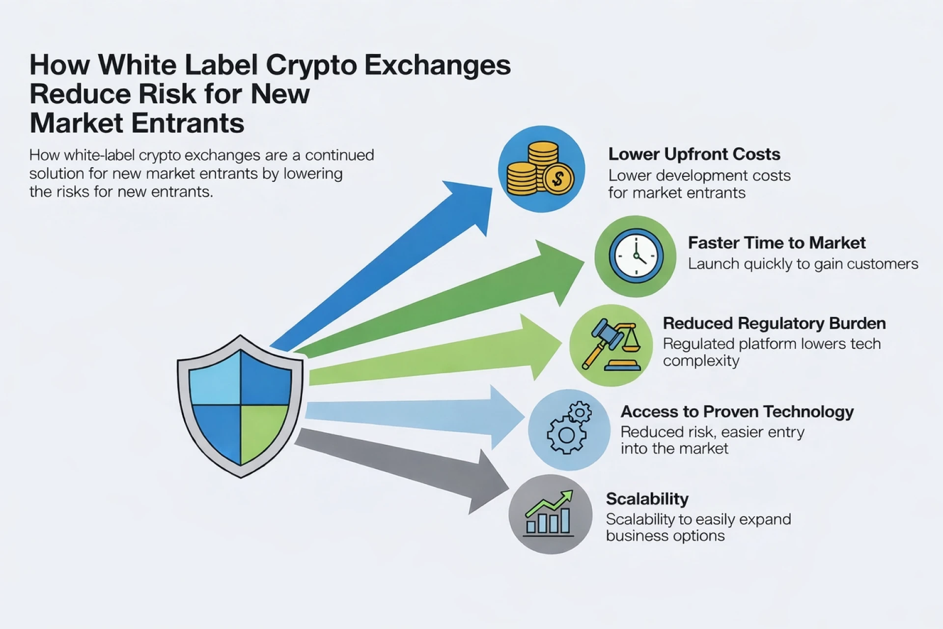 How White Label Crypto Exchanges Reduce Risk for New Market Entrants