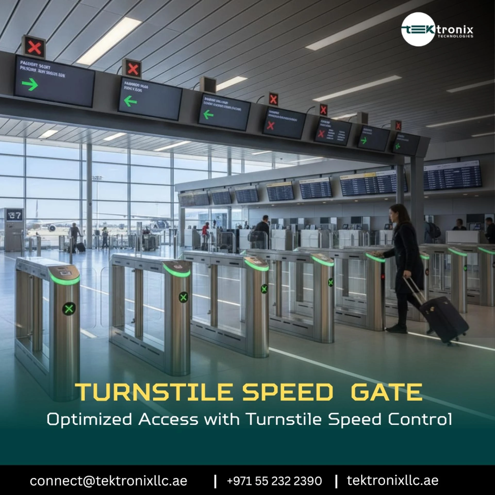 Secure Oman: Turnstile Speed Gates for Lightning-Fast Entry
