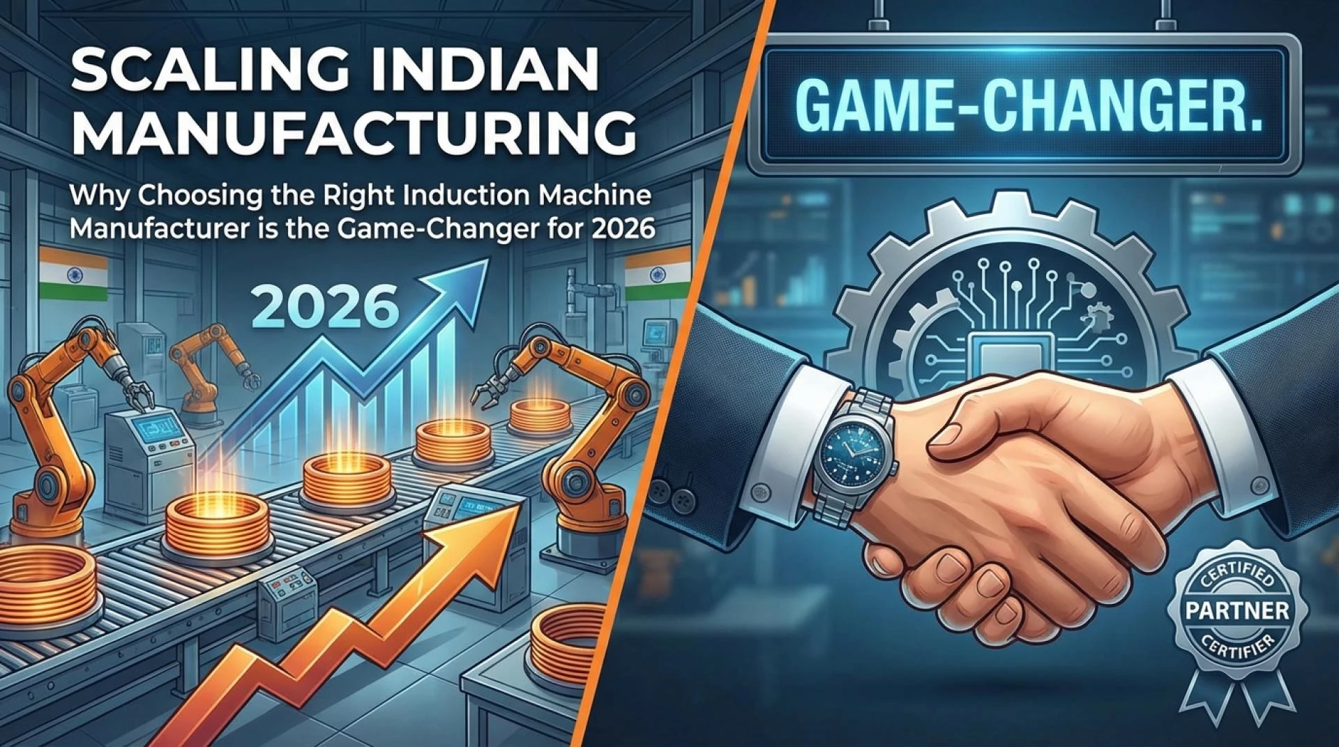 Scaling Indian Manufacturing: Why Choosing the Right Induction Machine Manufacturer is the Game-Changer for 2026