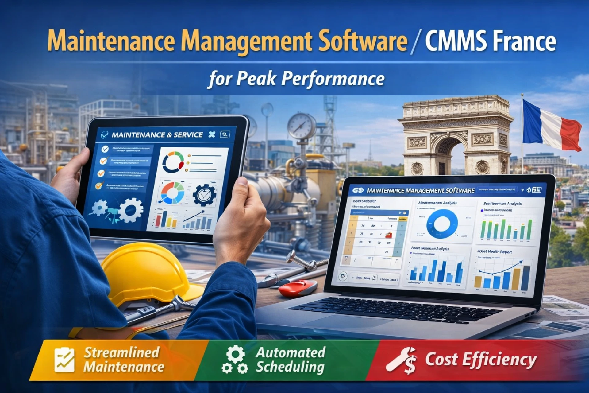 Maintenance Management Software / CMMS France for Peak Performance