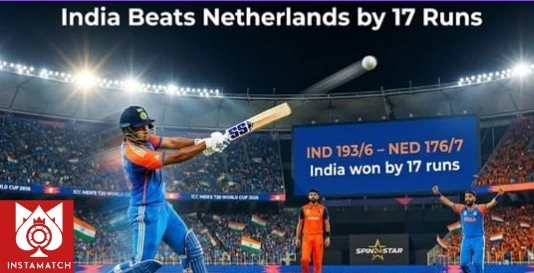 Instamatch: Dube’s 66 Leads India to Victory