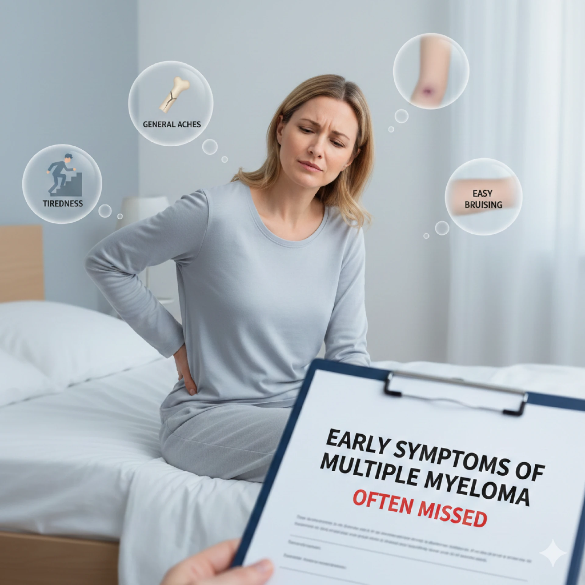 Early Symptoms of Multiple Myeloma Often Missed