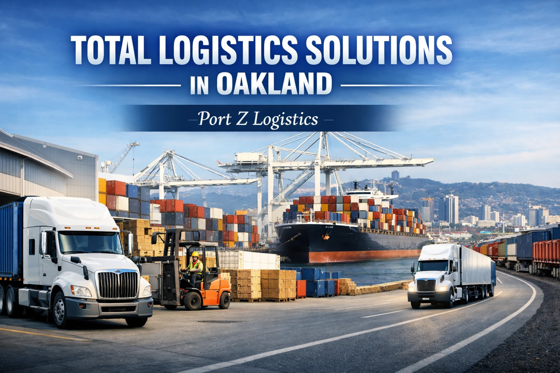 Total Logistics Solutions in Oakland: Where Integrated Operations Meet Real-World Demands