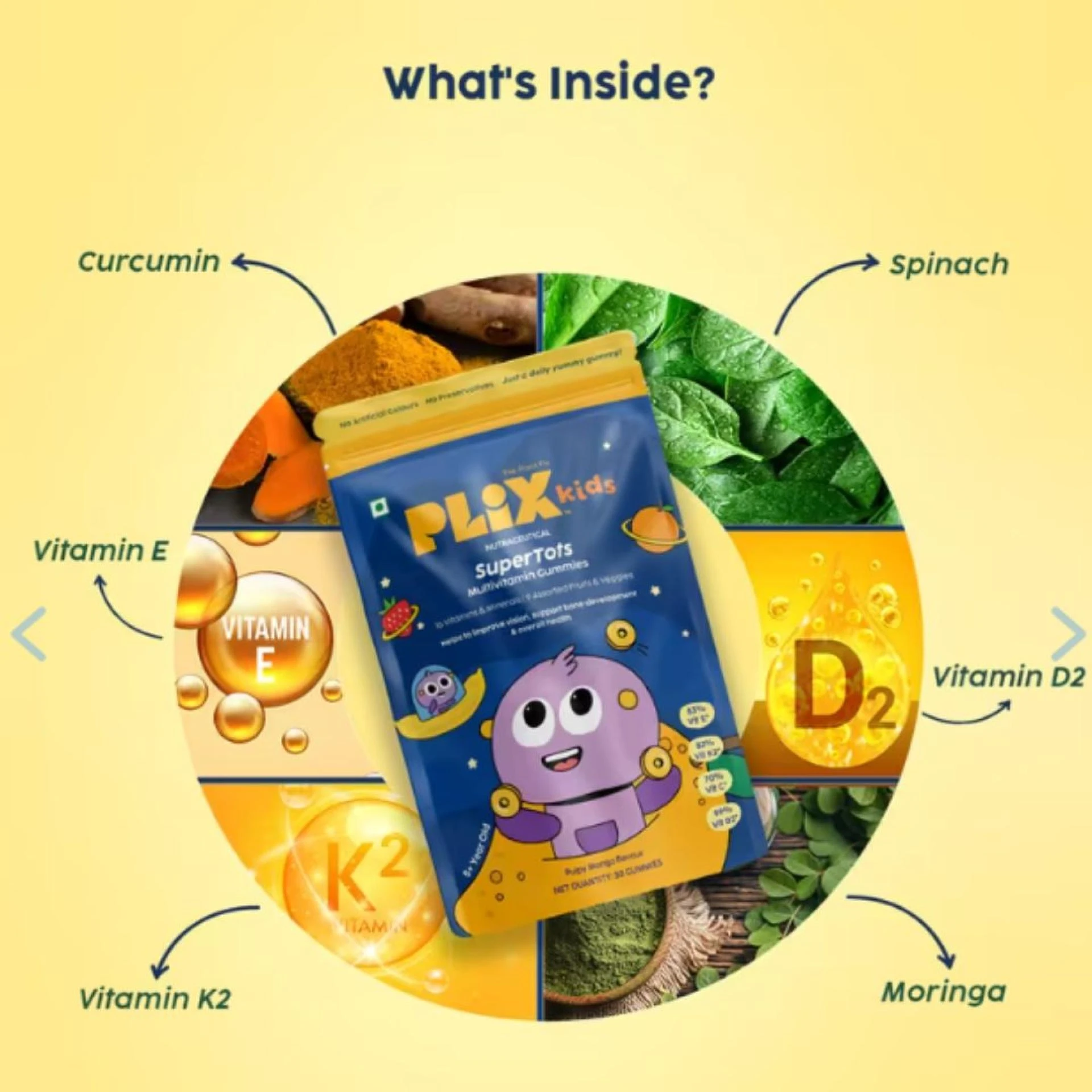 SuperTots Multivitamin Gummies: Essential Nutrients for Growing Kids